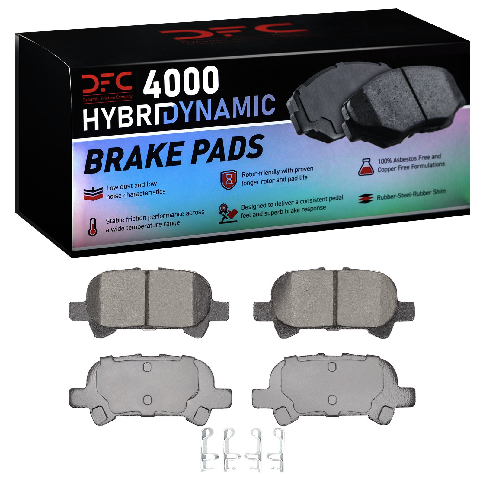DYN 4000-0828-00 DFC 4000 HybriDynamic Brake Pads - Image 2