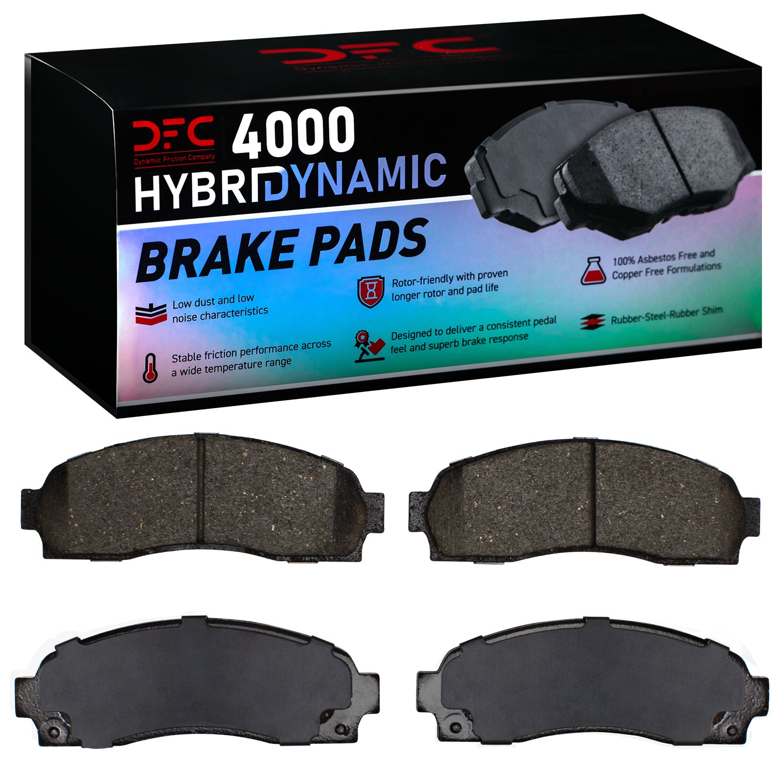 DYN 4000-0833-00 DFC 4000 HybriDynamic Brake Pads - Image 2