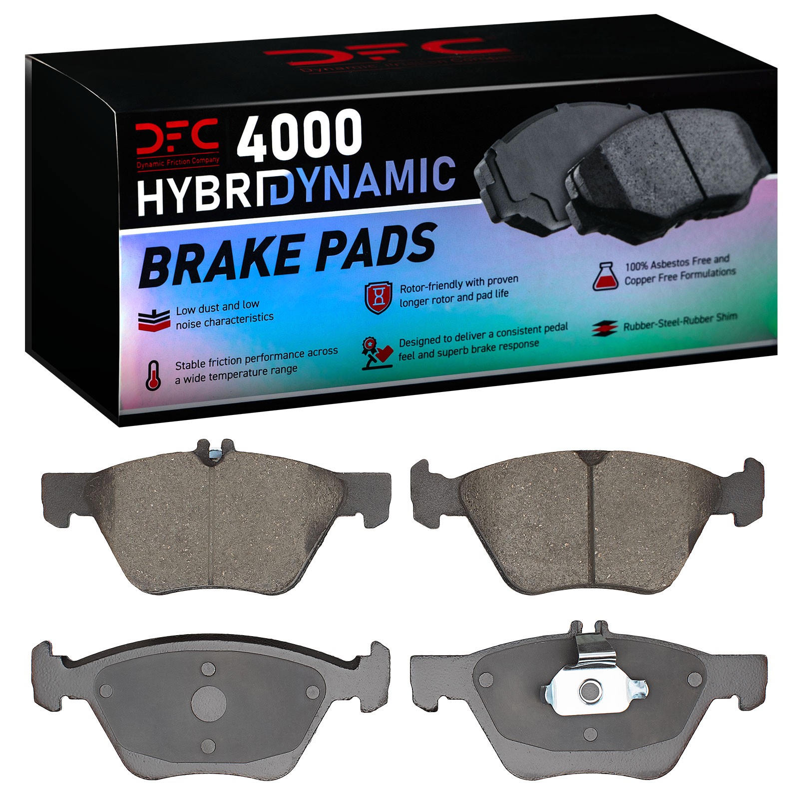 DYN 4000-0853-10 DFC 4000 HybriDynamic Brake Pads - Image 3