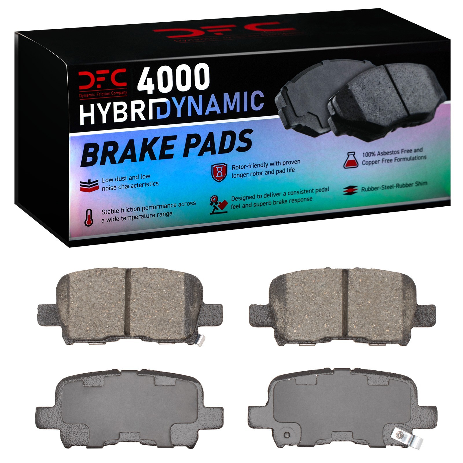 DYN 4000-0865-00 DFC 4000 HybriDynamic Brake Pads - Image 2