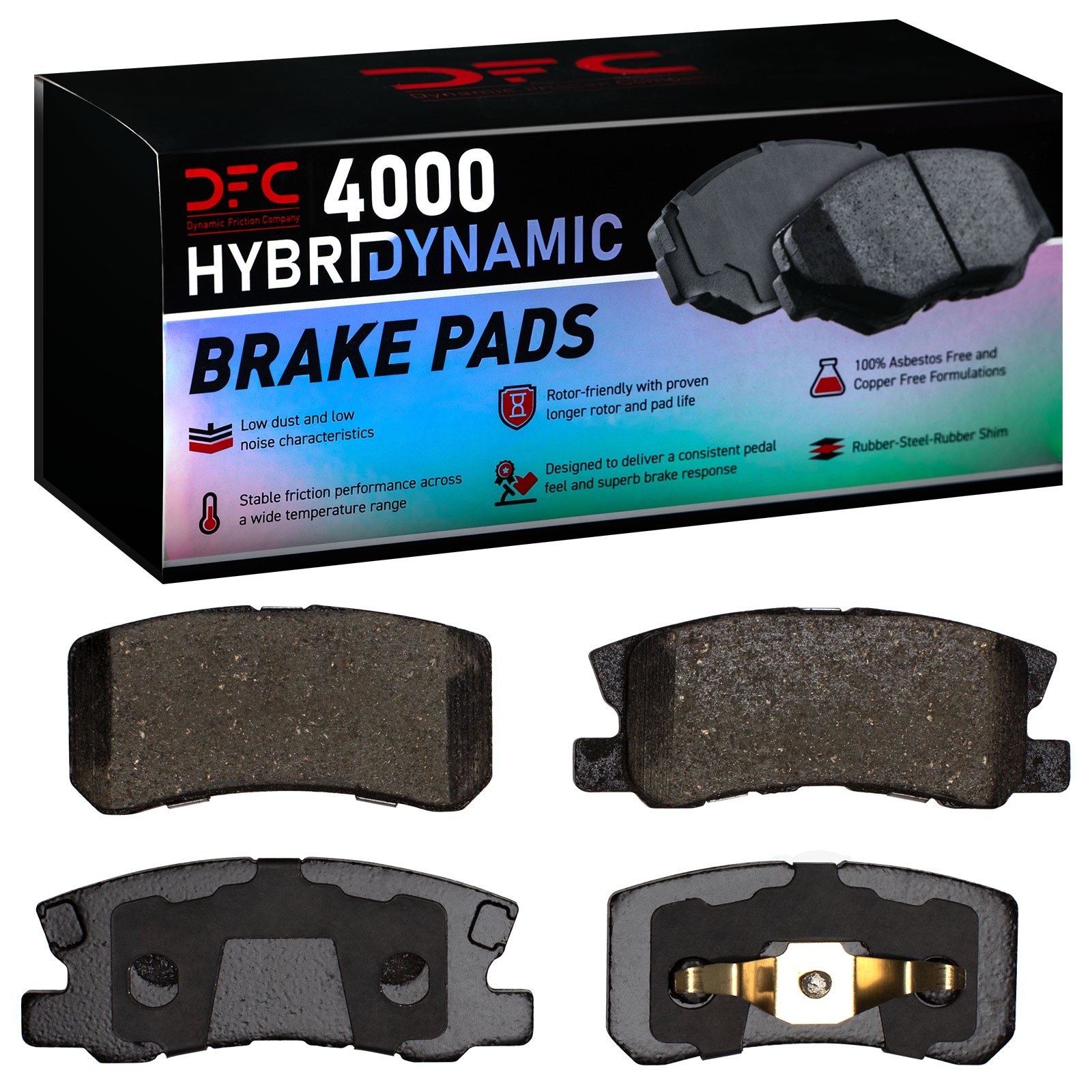DYN 4000-0868-00 DFC 4000 HybriDynamic Brake Pads - Image 2