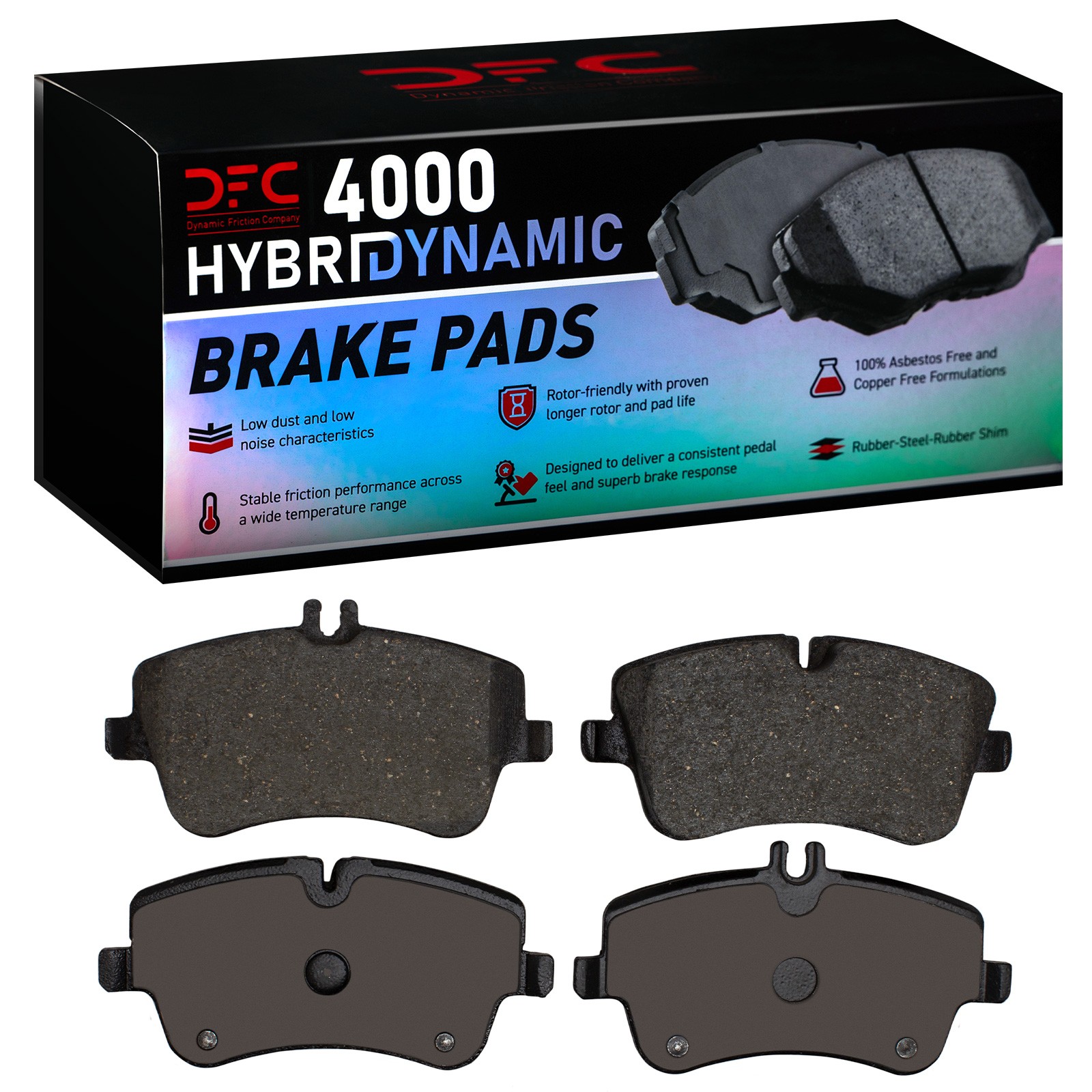 DYN 4000-0872-00 DFC 4000 HybriDynamic Brake Pads - Image 3