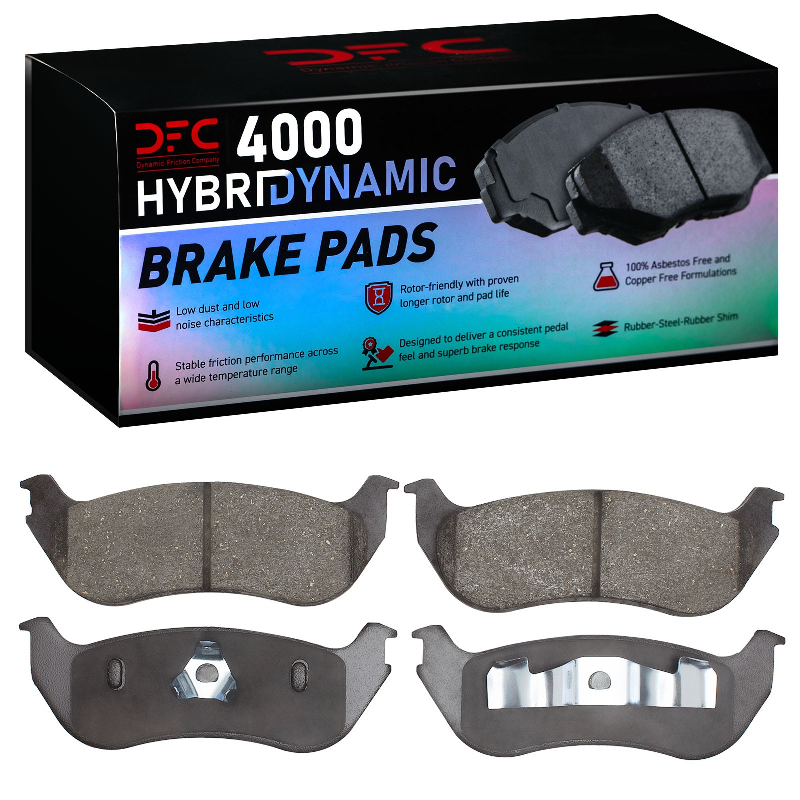DYN 4000-0881-00 DFC 4000 HybriDynamic Brake Pads - Image 2