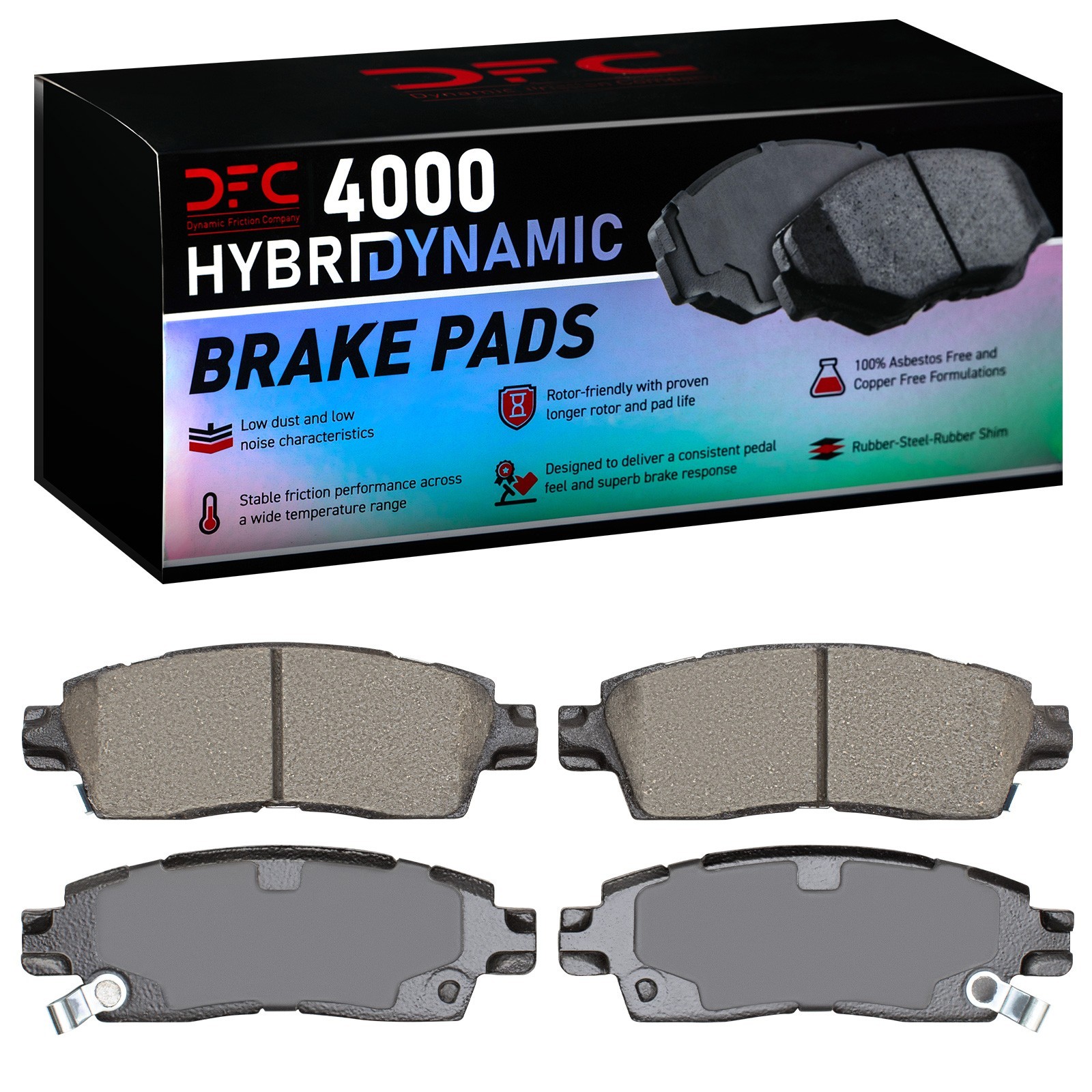 DYN 4000-0883-00 DFC 4000 HybriDynamic Brake Pads - Image 2