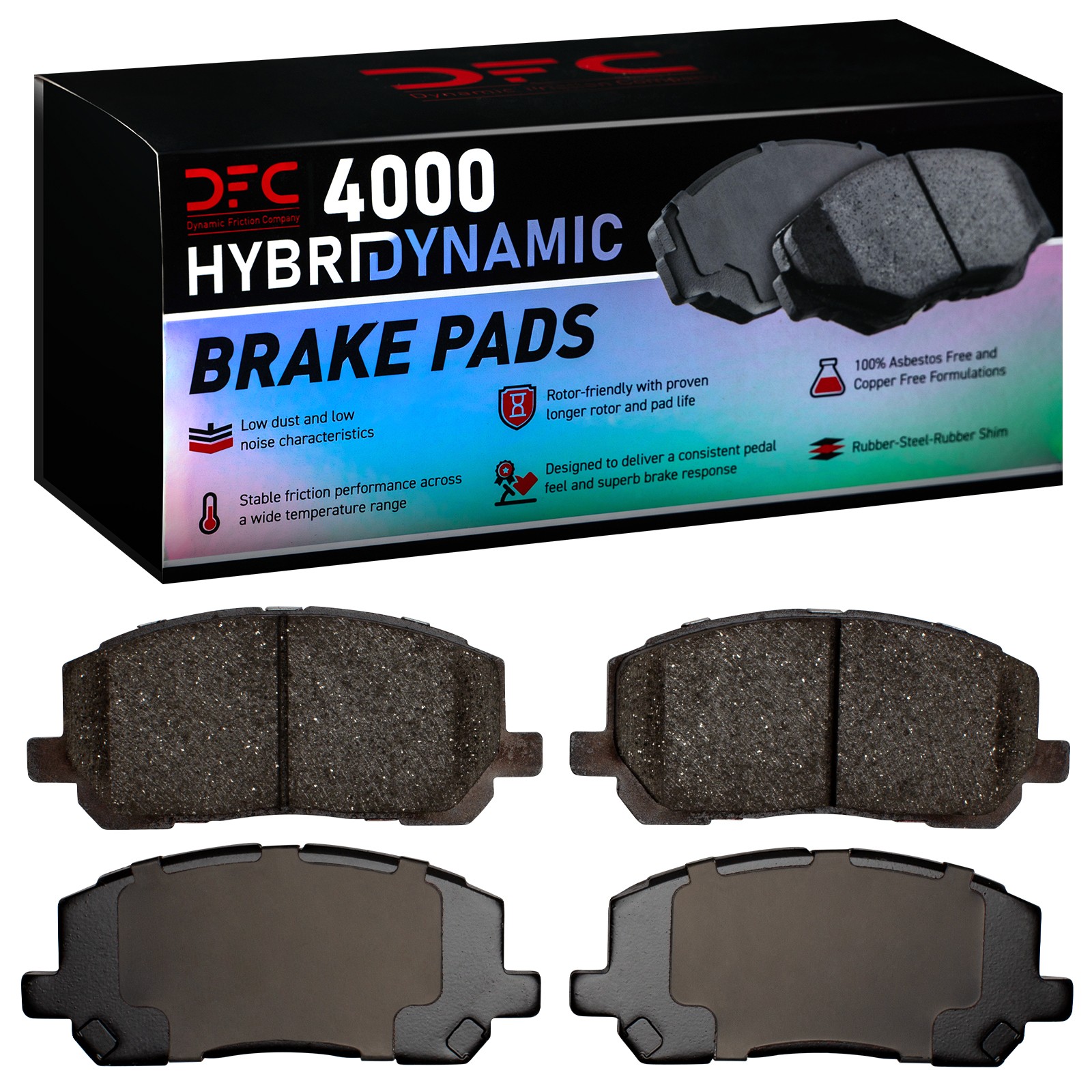 DYN 4000-0884-00 DFC 4000 HybriDynamic Brake Pads - Image 2