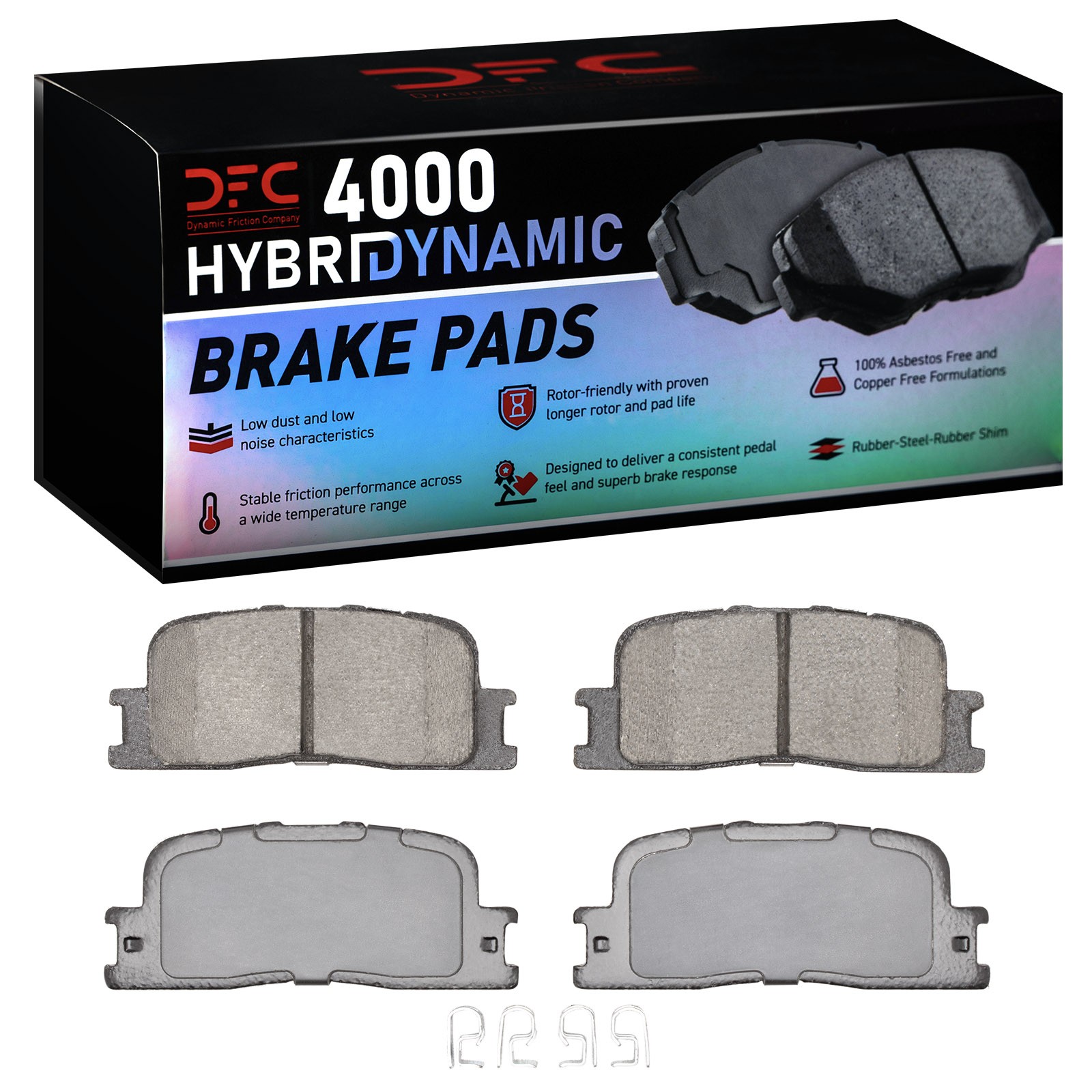 DYN 4000-0885-00 DFC 4000 HybriDynamic Brake Pads - Image 2