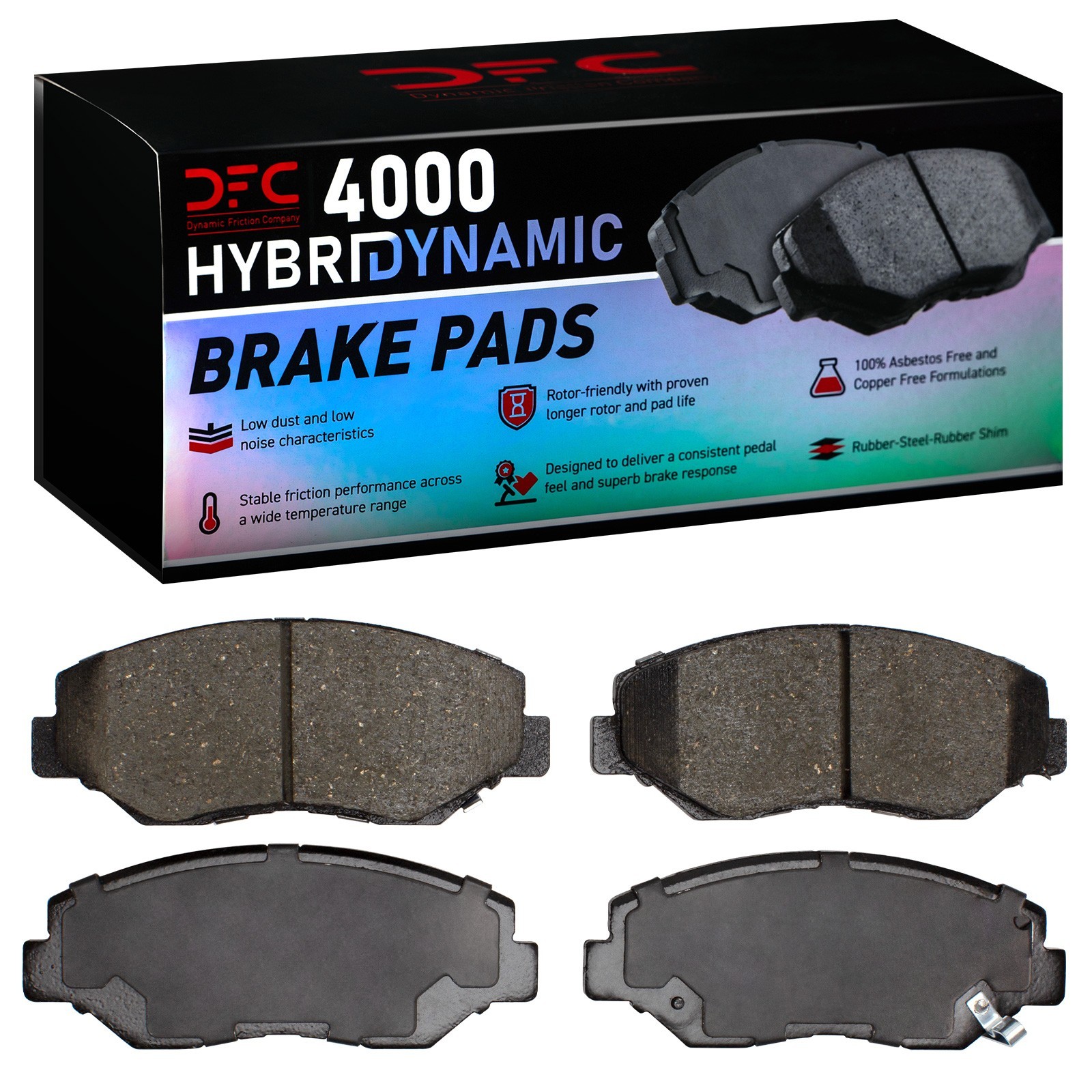 DYN 4000-0914-00 DFC 4000 HybriDynamic Brake Pads - Image 2