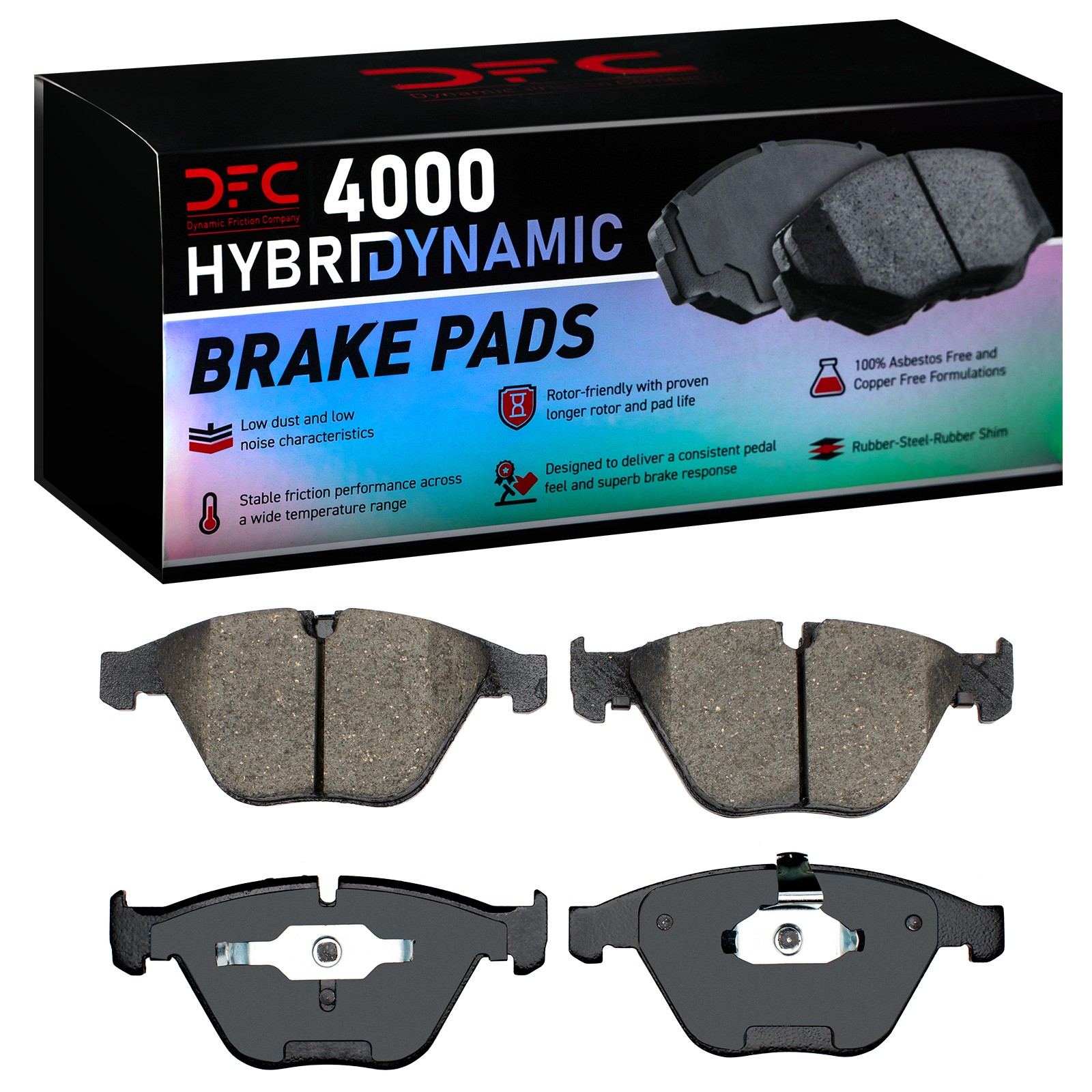 DYN 4000-0918-00 DFC 4000 HybriDynamic Brake Pads - Image 2
