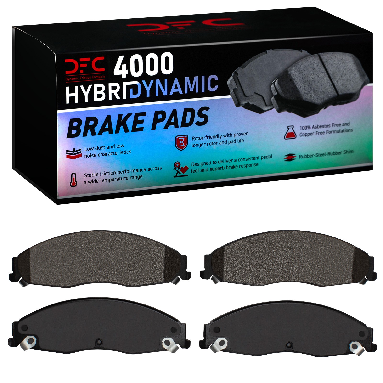 DYN 4000-0921-00 DFC 4000 HybriDynamic Brake Pads - Image 2