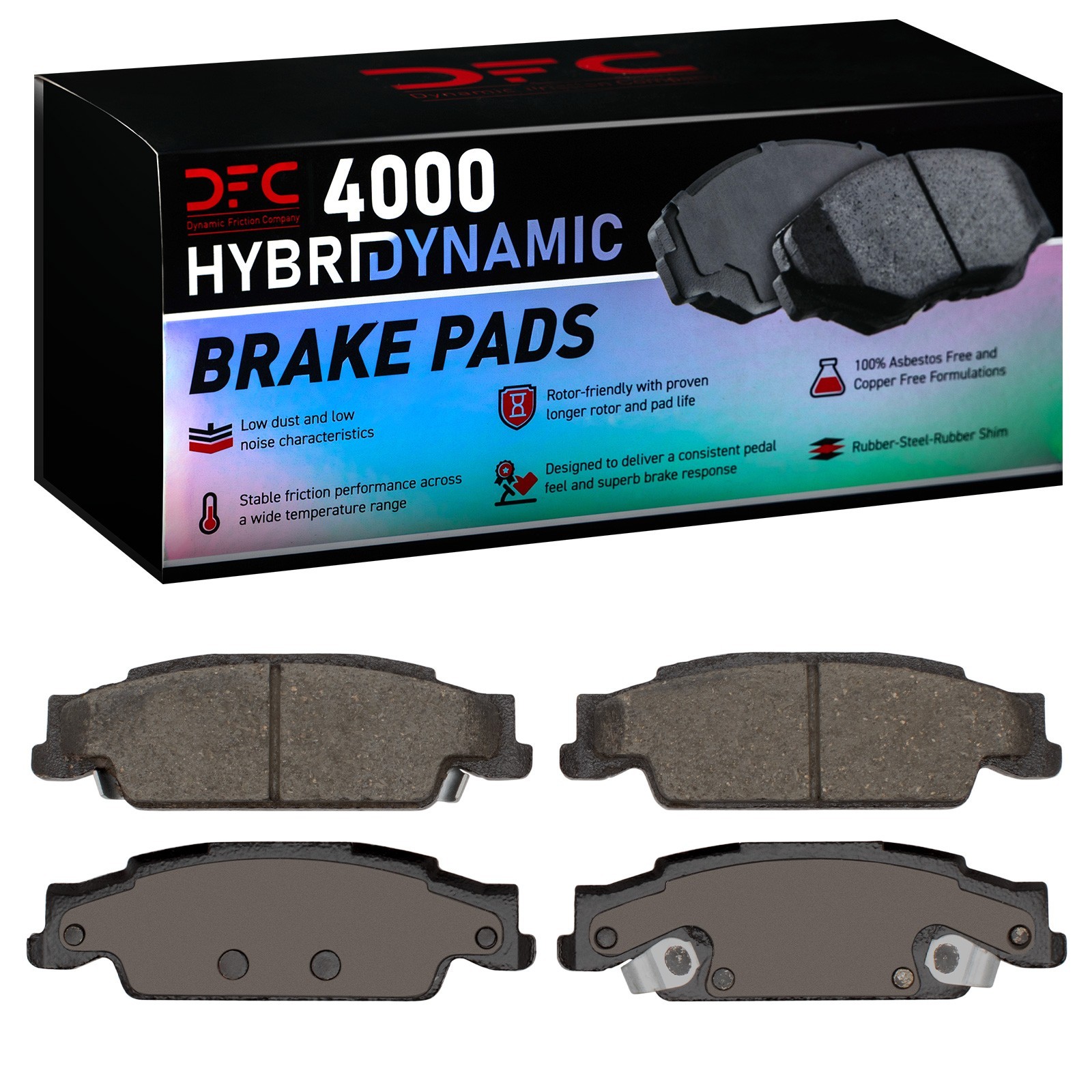 DYN 4000-0922-00 DFC 4000 HybriDynamic Brake Pads - Image 2