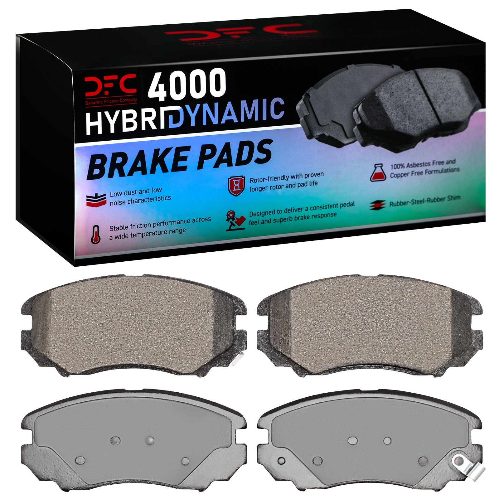 DYN 4000-0924-00 DFC 4000 HybriDynamic Brake Pads - Image 2