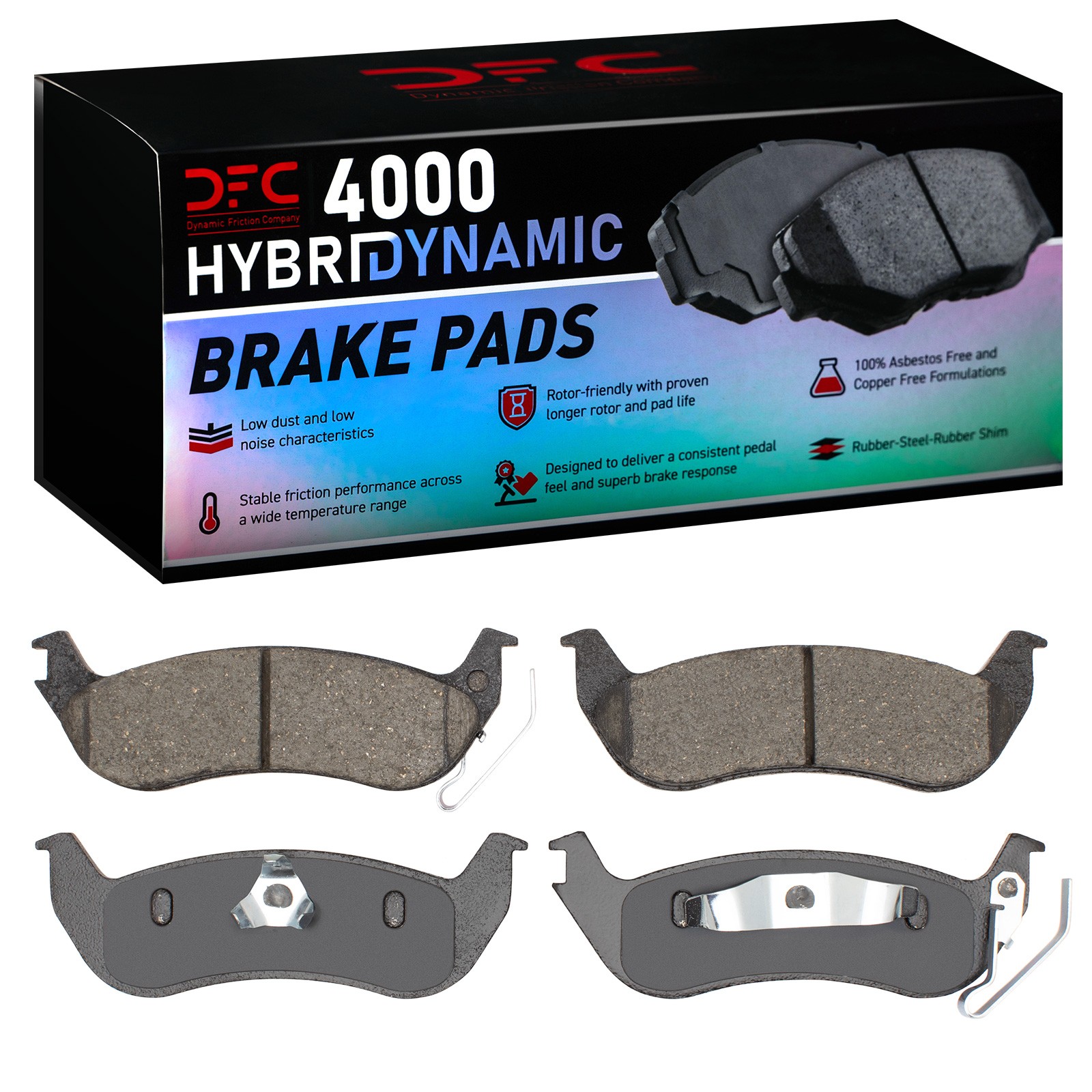 DYN 4000-0932-00 DFC 4000 HybriDynamic Brake Pads - Image 2