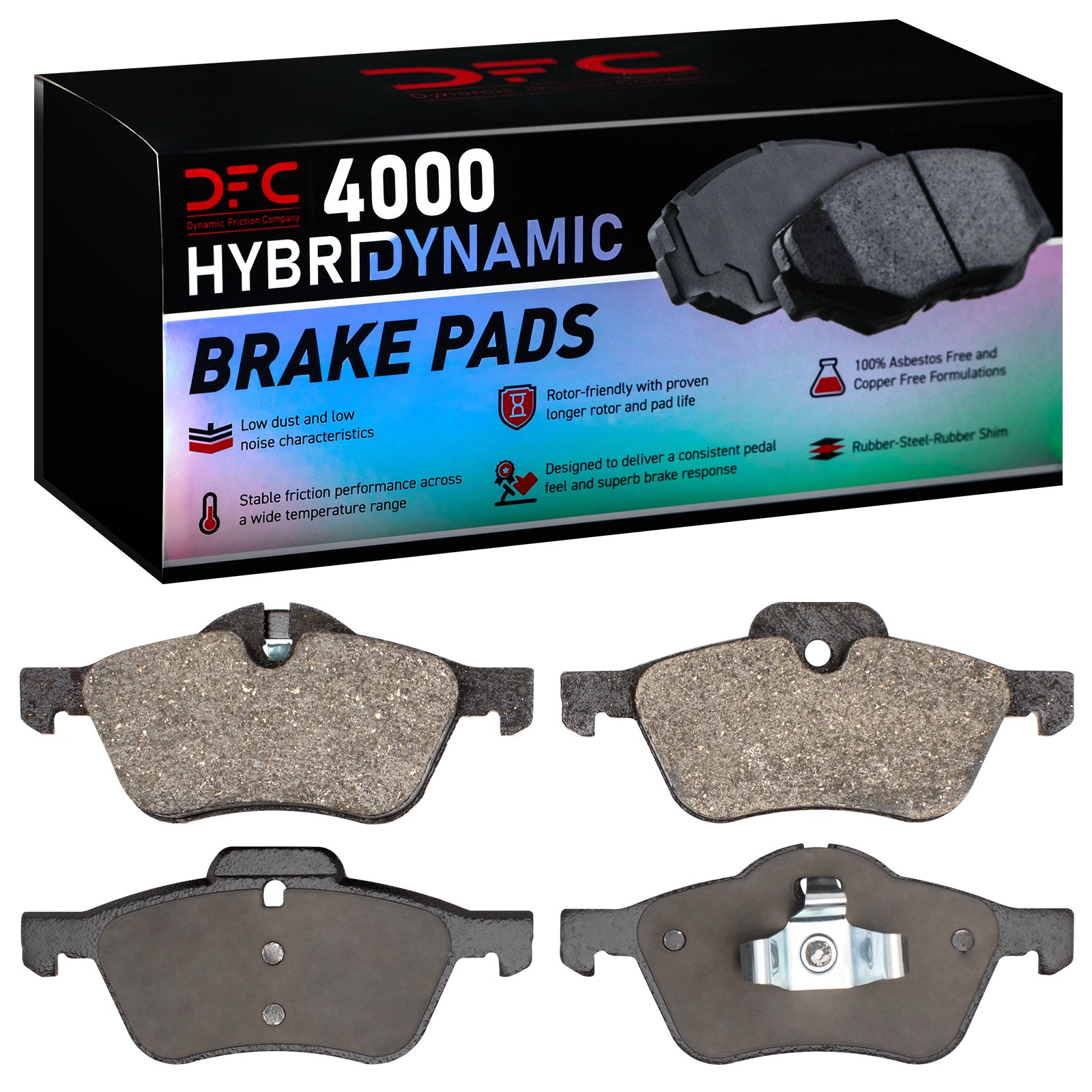 DYN 4000-0939-00 DFC 4000 HybriDynamic Brake Pads - Image 2
