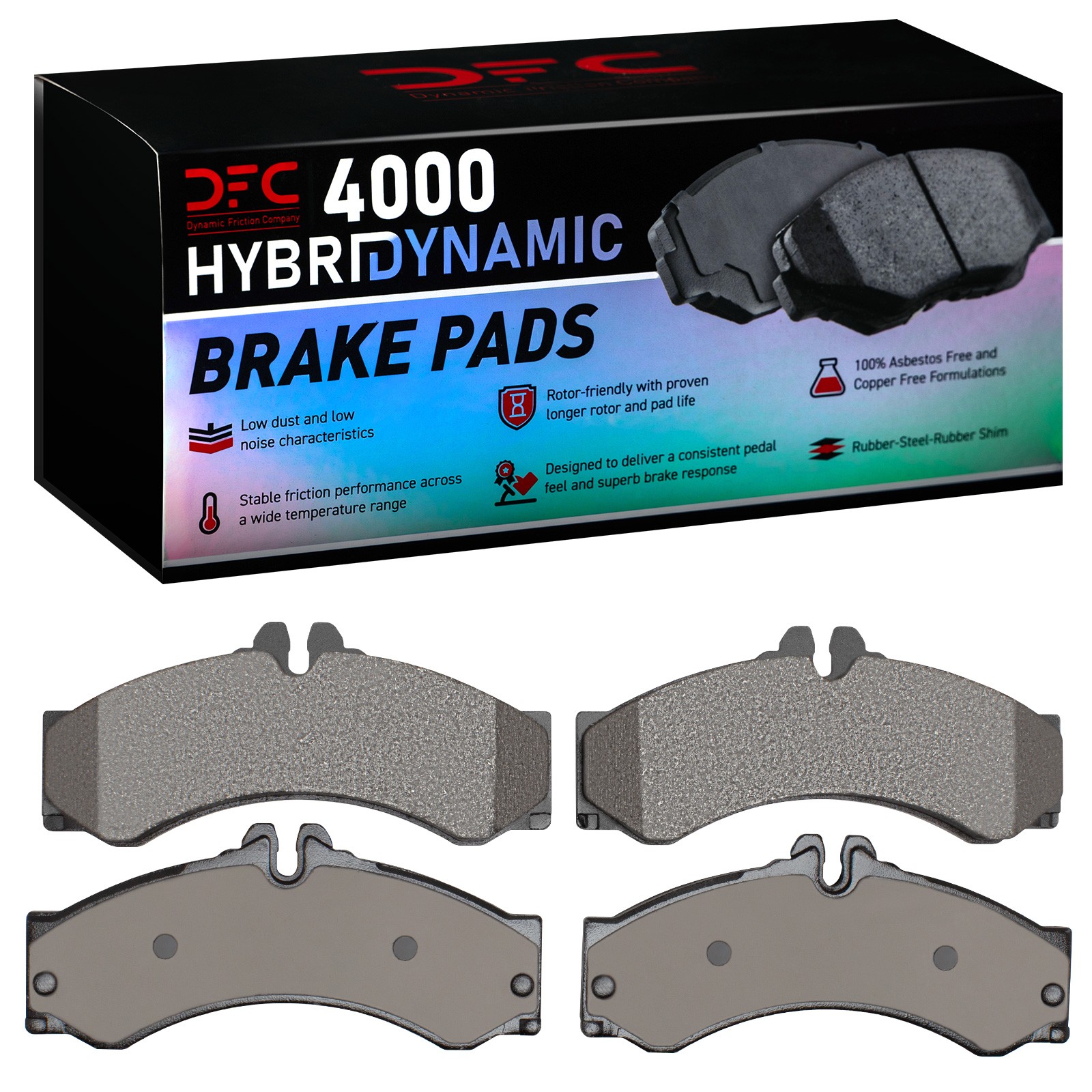 DYN 4000-0949-00 DFC 4000 HybriDynamic Brake Pads - Image 2