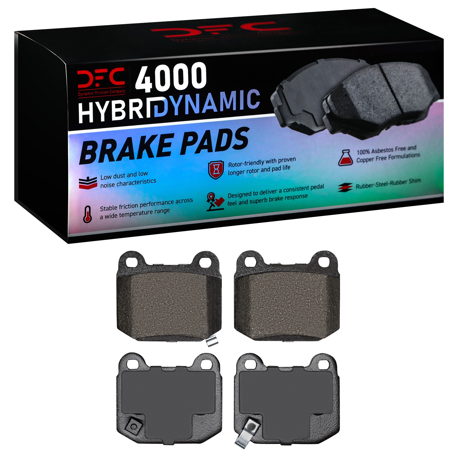 DYN 4000-0961-00 DFC 4000 HybriDynamic Brake Pads - Image 2