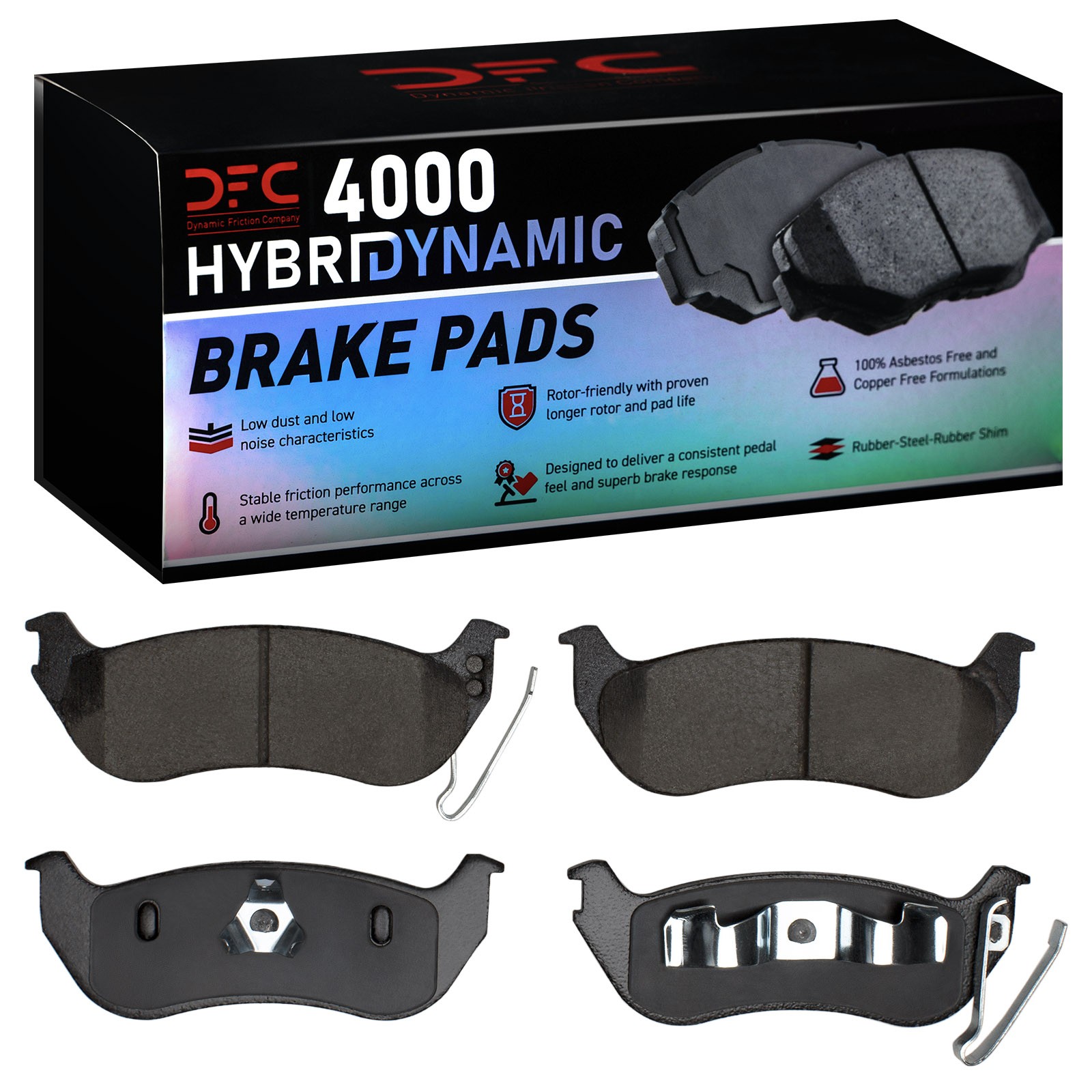 DYN 4000-0964-00 DFC 4000 HybriDynamic Brake Pads - Image 2