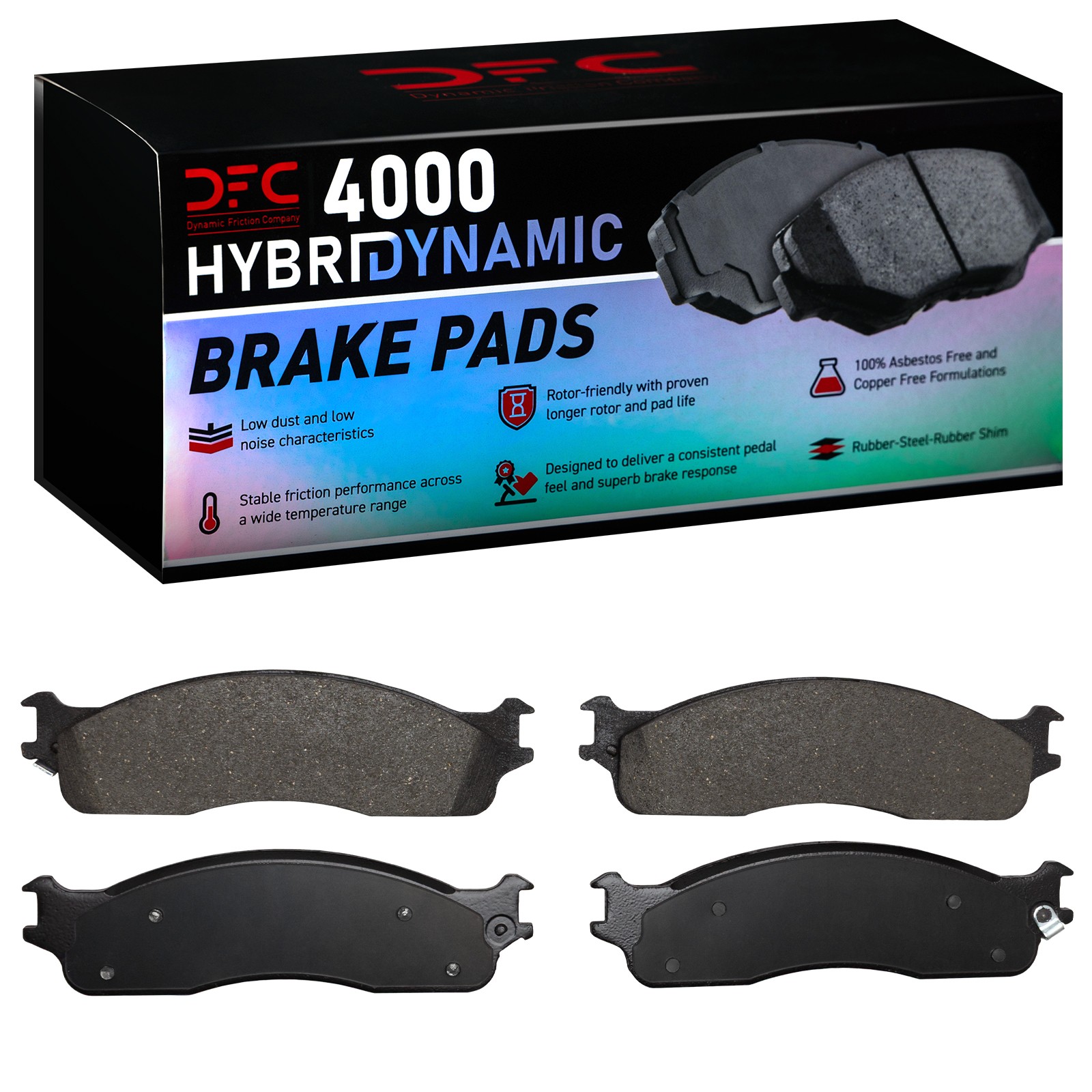 DYN 4000-0965-00 DFC 4000 HybriDynamic Brake Pads - Image 2