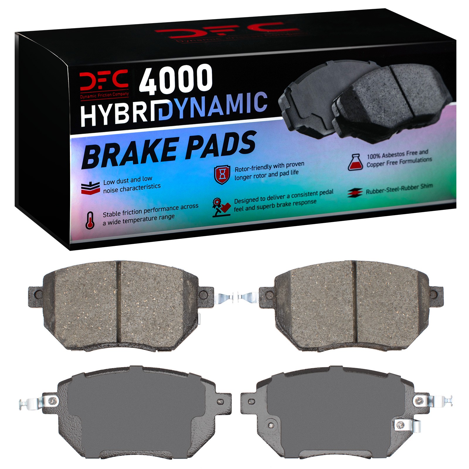 DYN 4000-0969-00 DFC 4000 HybriDynamic Brake Pads - Image 2