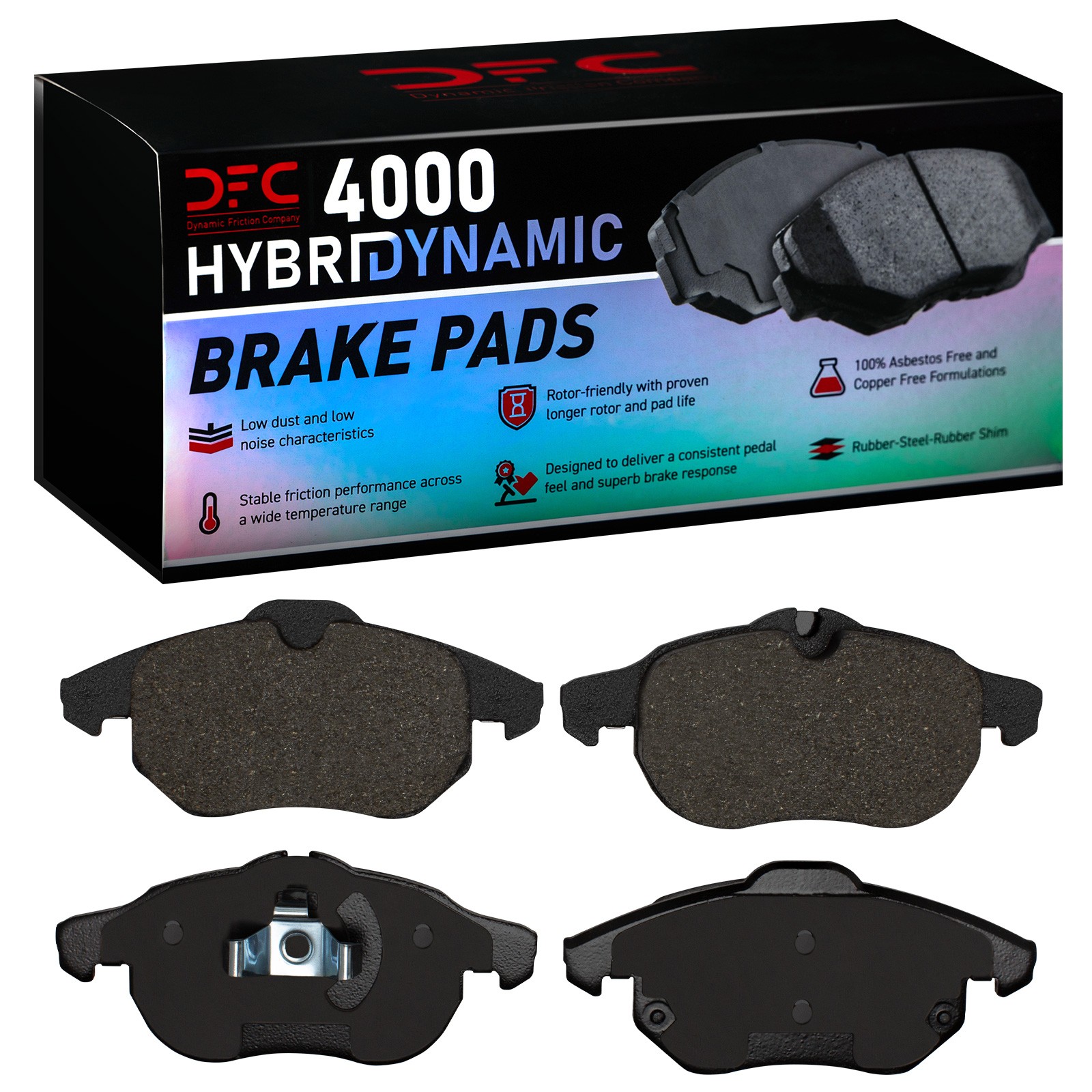 DYN 4000-0972-00 DFC 4000 HybriDynamic Brake Pads - Image 2