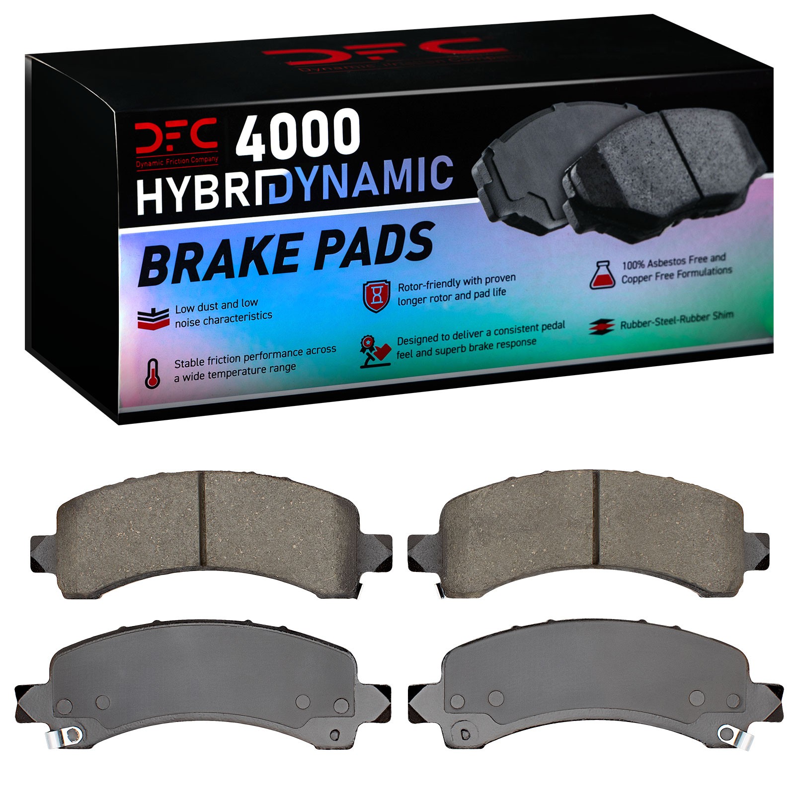 DYN 4000-0974-10 DFC 4000 HybriDynamic Brake Pads - Image 2