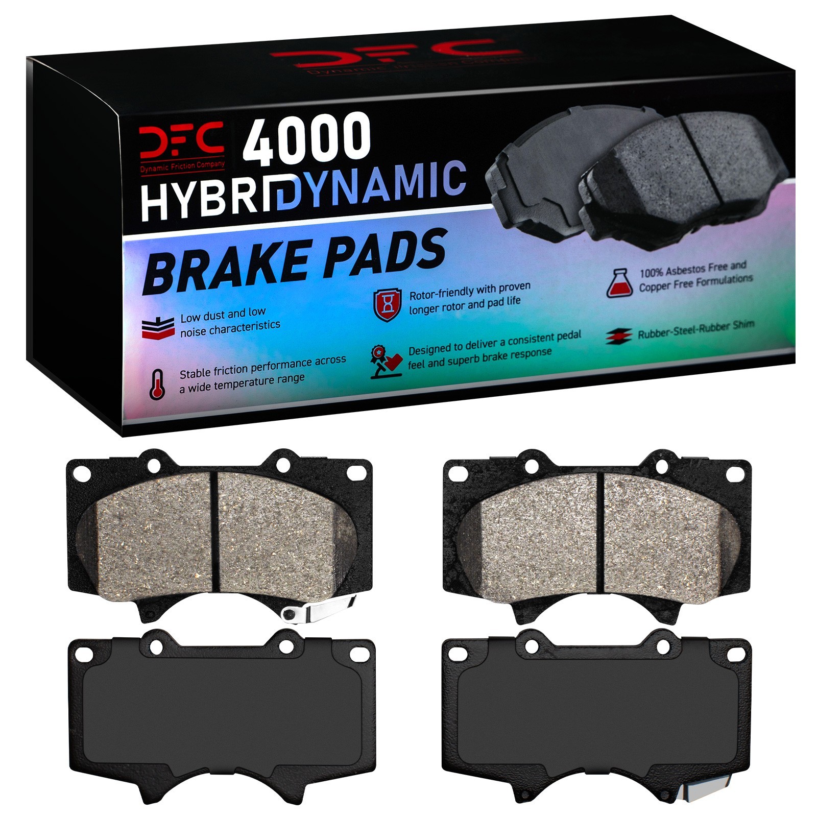 DYN 4000-0976-00 DFC 4000 HybriDynamic Brake Pads - Image 2