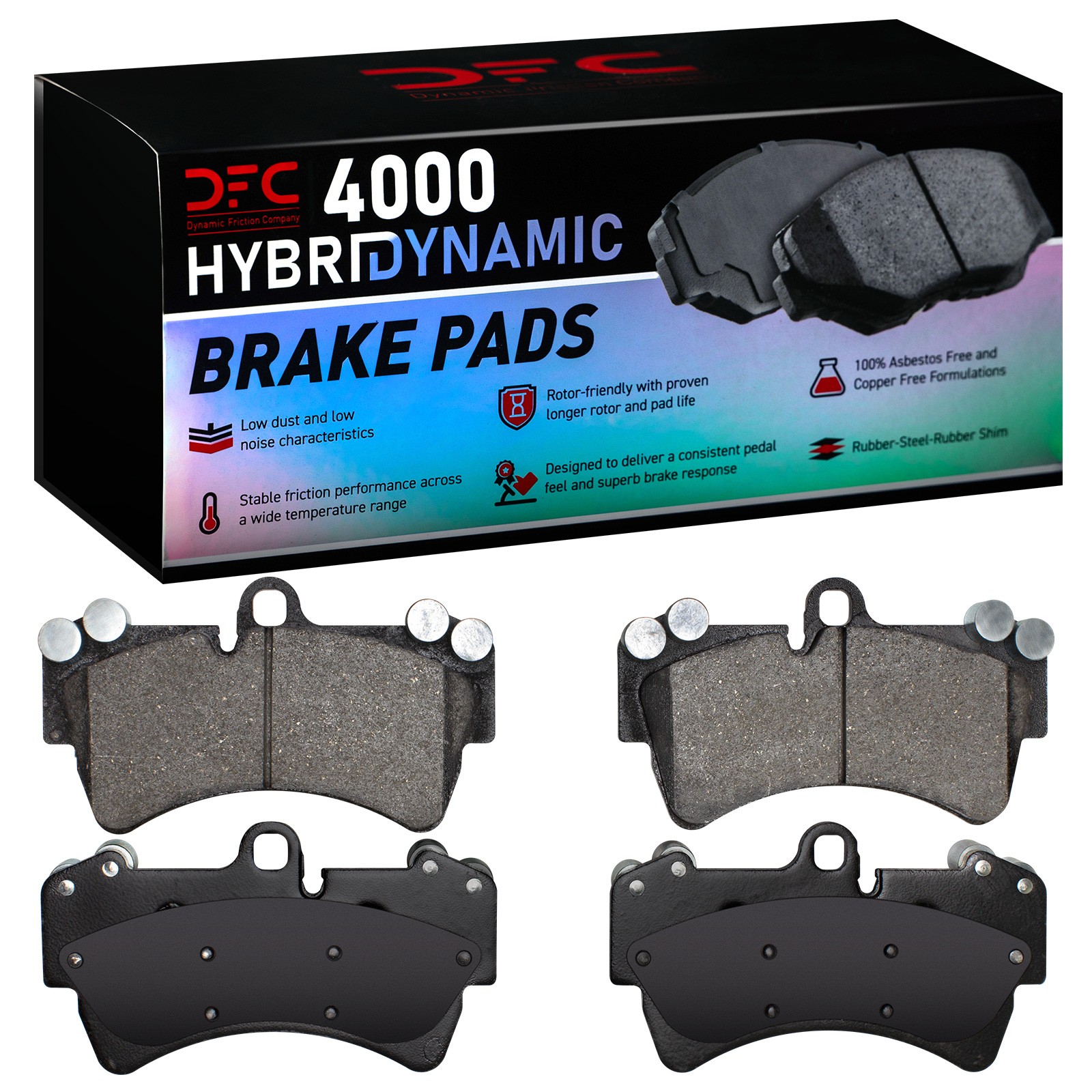 DYN 4000-0977-00 DFC 4000 HybriDynamic Brake Pads - Image 2