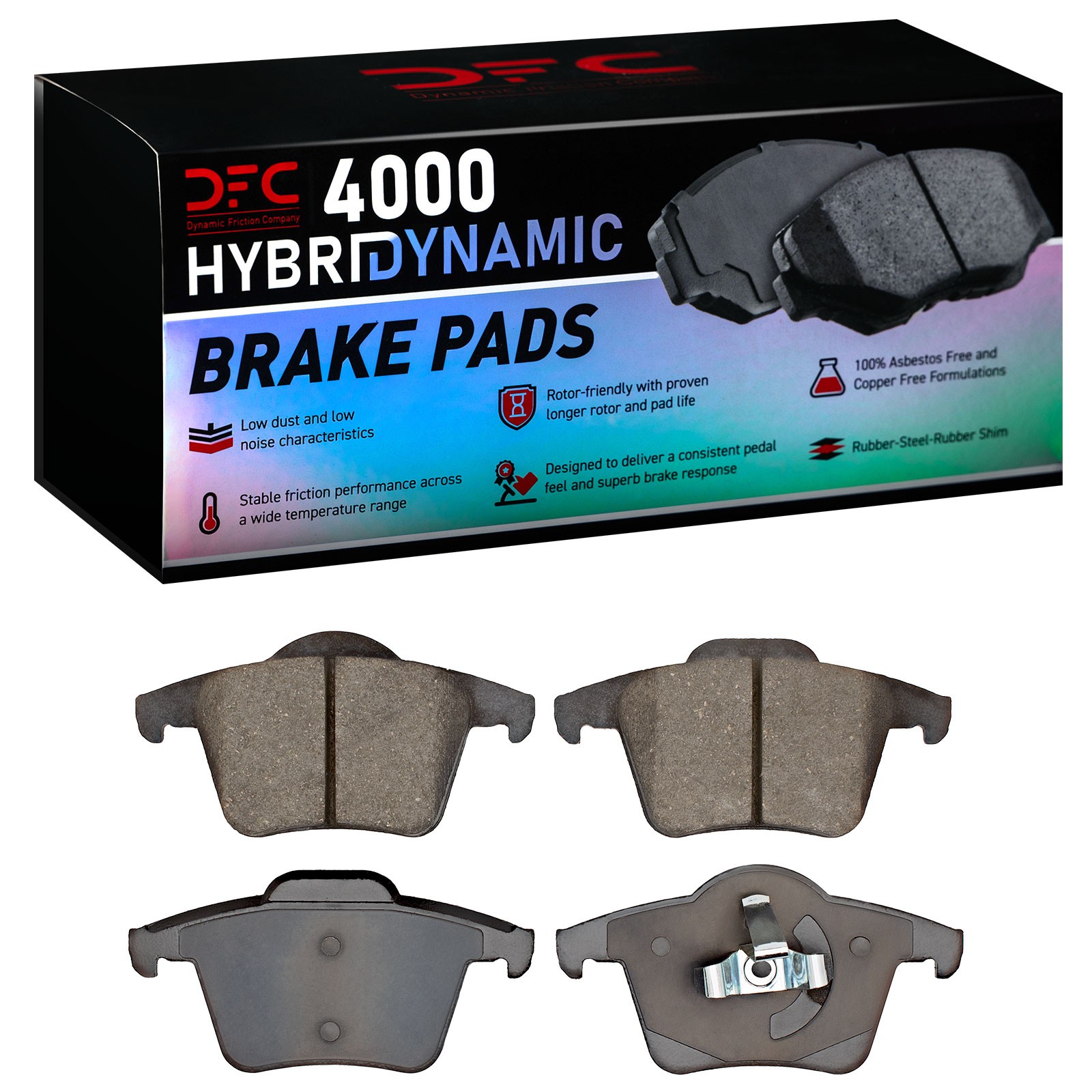 DYN 4000-0980-00 DFC 4000 HybriDynamic Brake Pads - Image 2