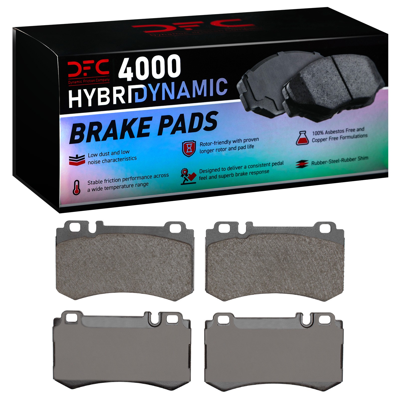 DYN 4000-0984-00 DFC 4000 HybriDynamic Brake Pads - Image 2