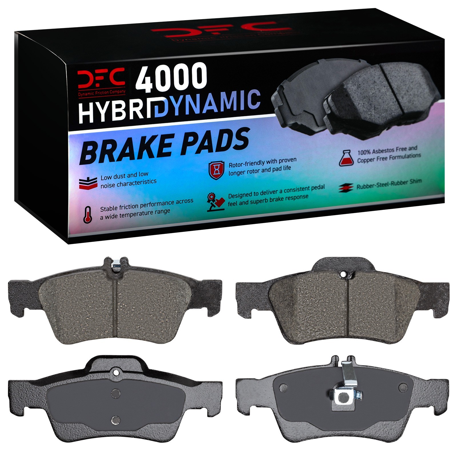 DYN 4000-0986-00 DFC 4000 HybriDynamic Brake Pads - Image 2