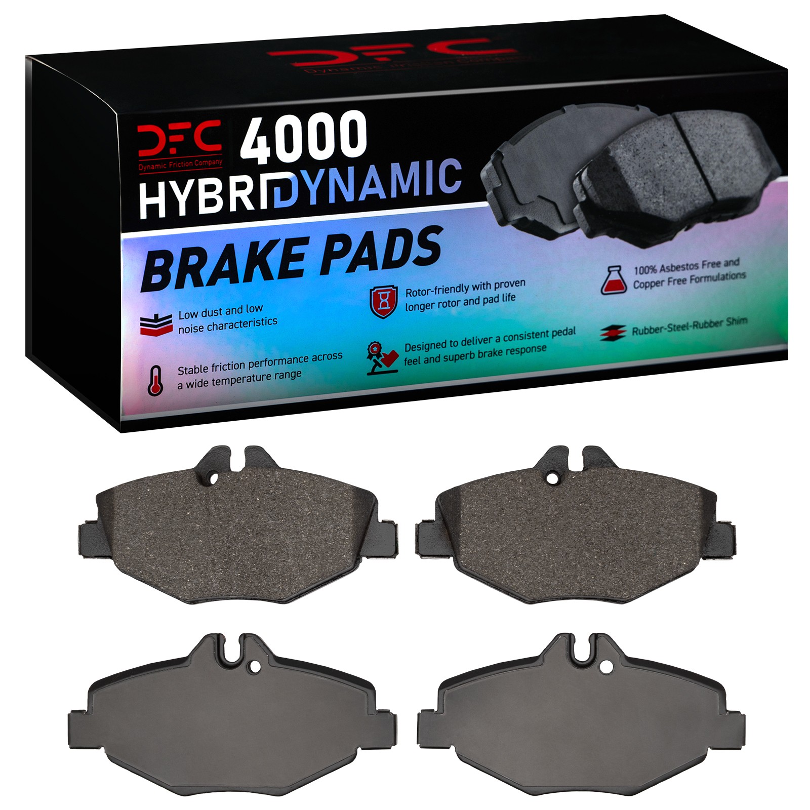 DYN 4000-0987-00 DFC 4000 HybriDynamic Brake Pads - Image 2