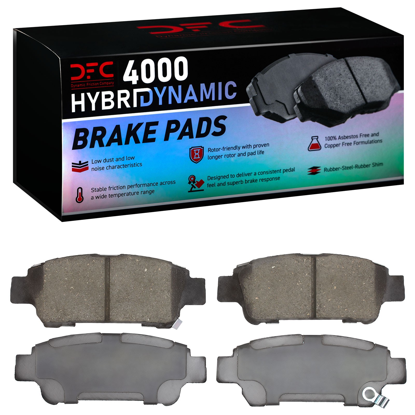 DYN 4000-0995-00 DFC 4000 HybriDynamic Brake Pads - Image 2