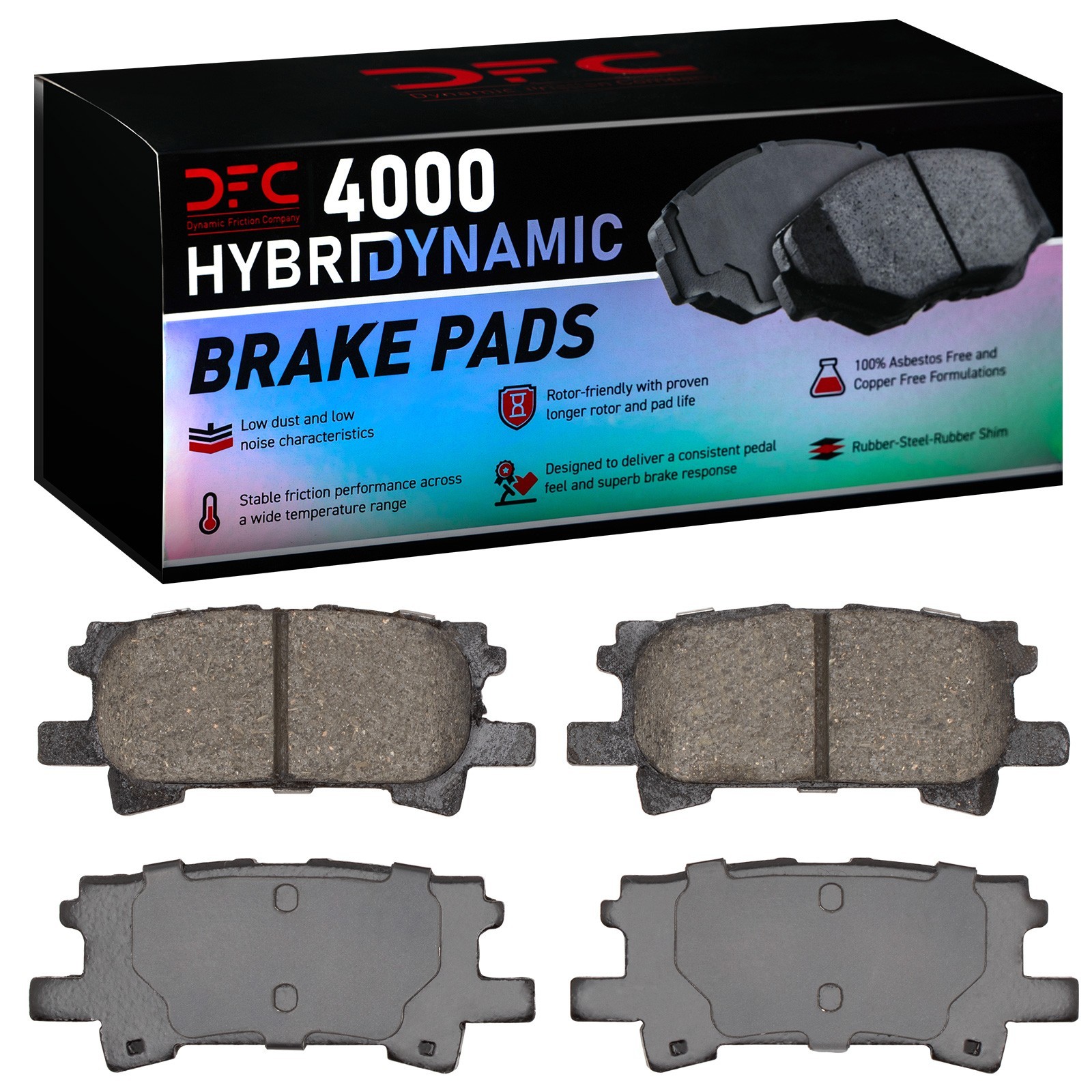 DYN 4000-0996-00 DFC 4000 HybriDynamic Brake Pads - Image 2