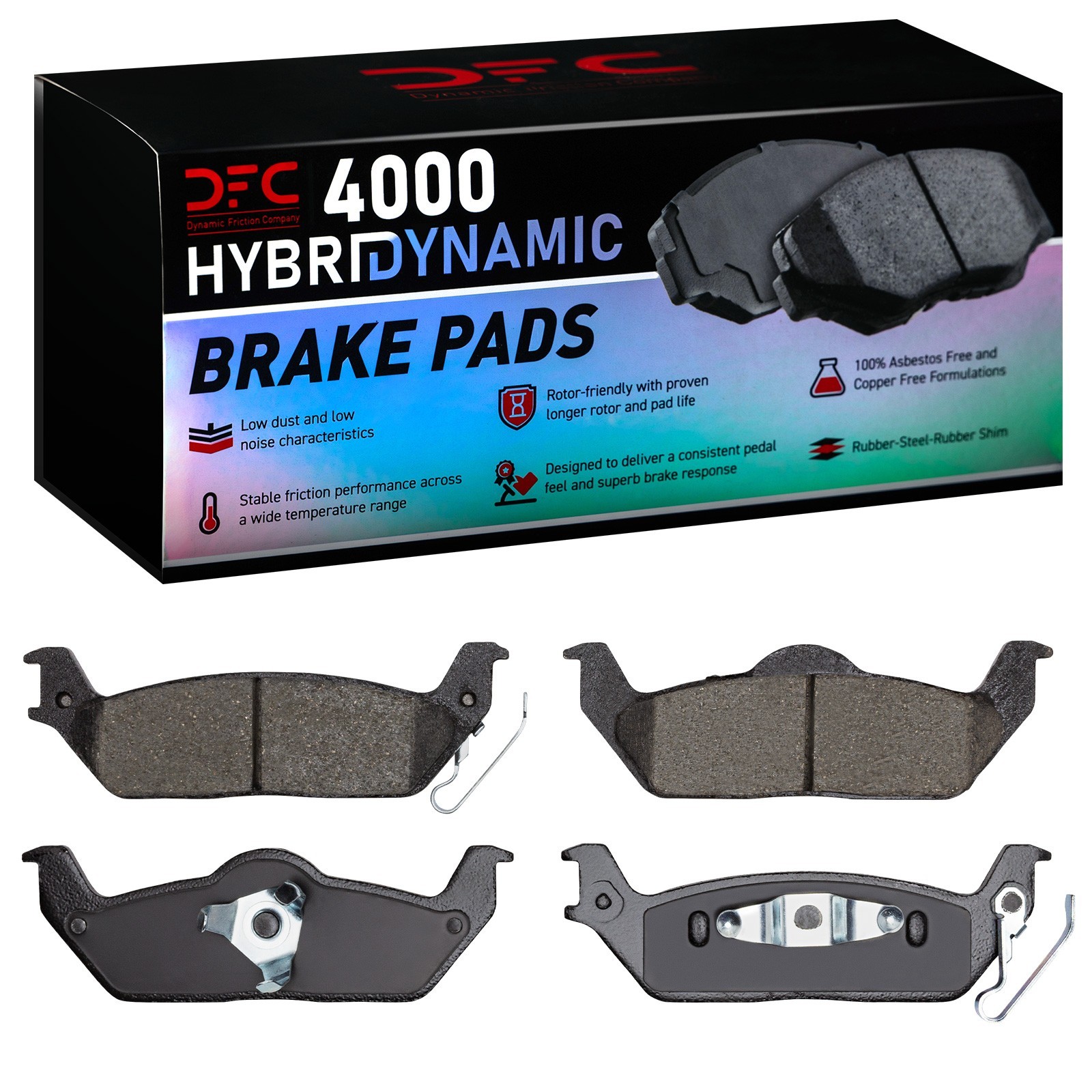 DYN 4000-1012-00 DFC 4000 HybriDynamic Brake Pads - Image 2