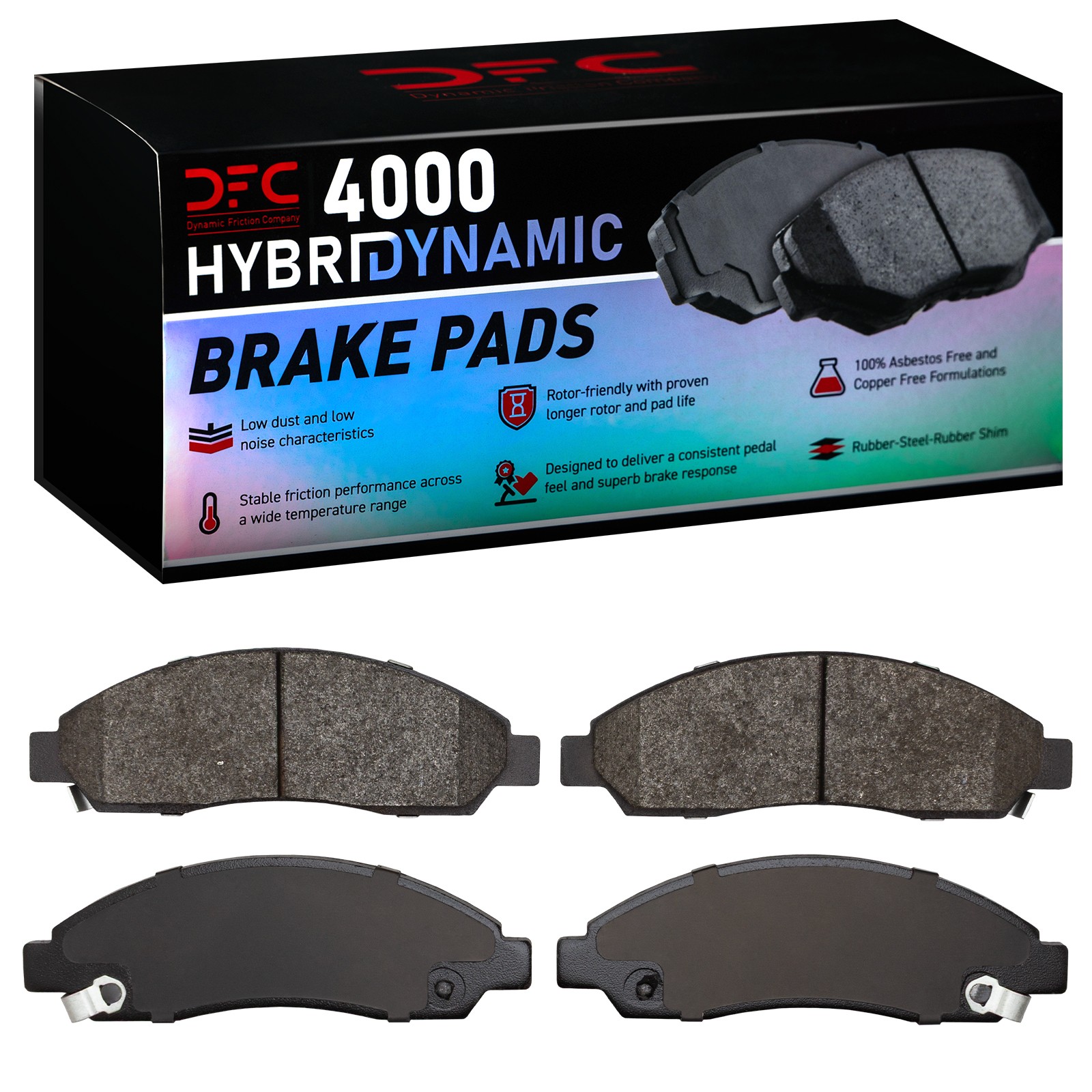 DYN 4000-1039-00 DFC 4000 HybriDynamic Brake Pads - Image 2