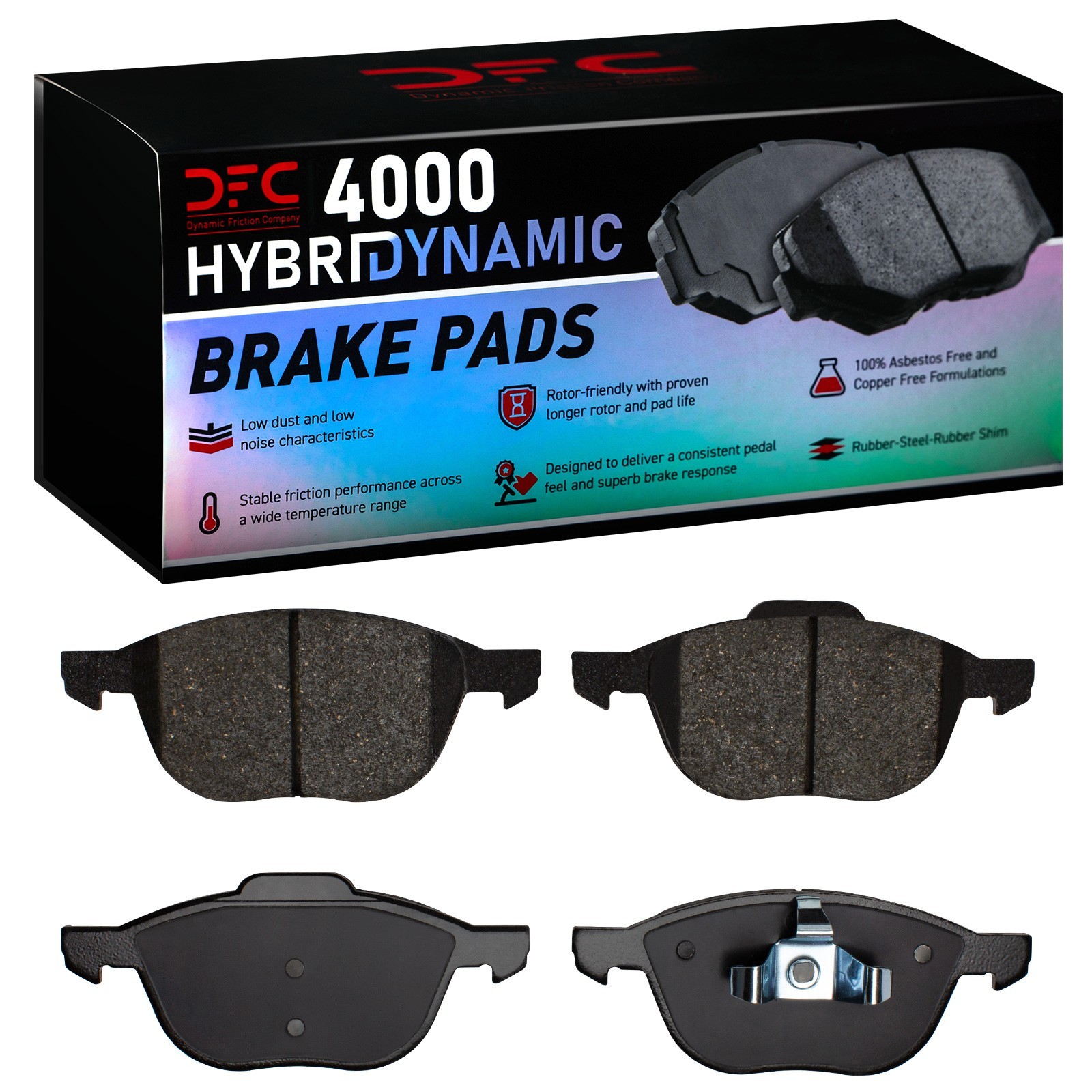 DYN 4000-1044-00 DFC 4000 HybriDynamic Brake Pads - Image 2