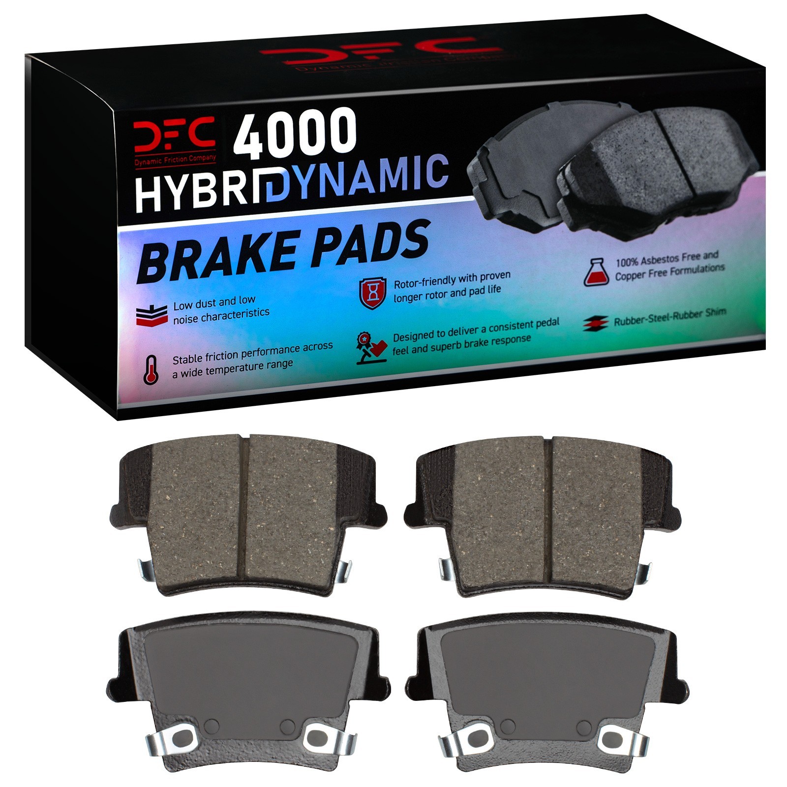 DYN 4000-1057-00 DFC 4000 HybriDynamic Brake Pads - Image 2