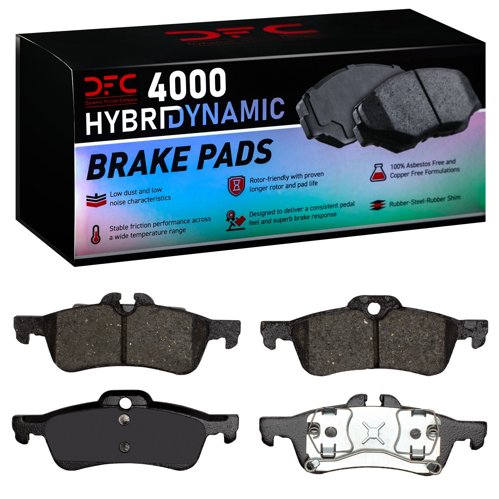 DYN 4000-1060-00 DFC 4000 HybriDynamic Brake Pads - Image 2