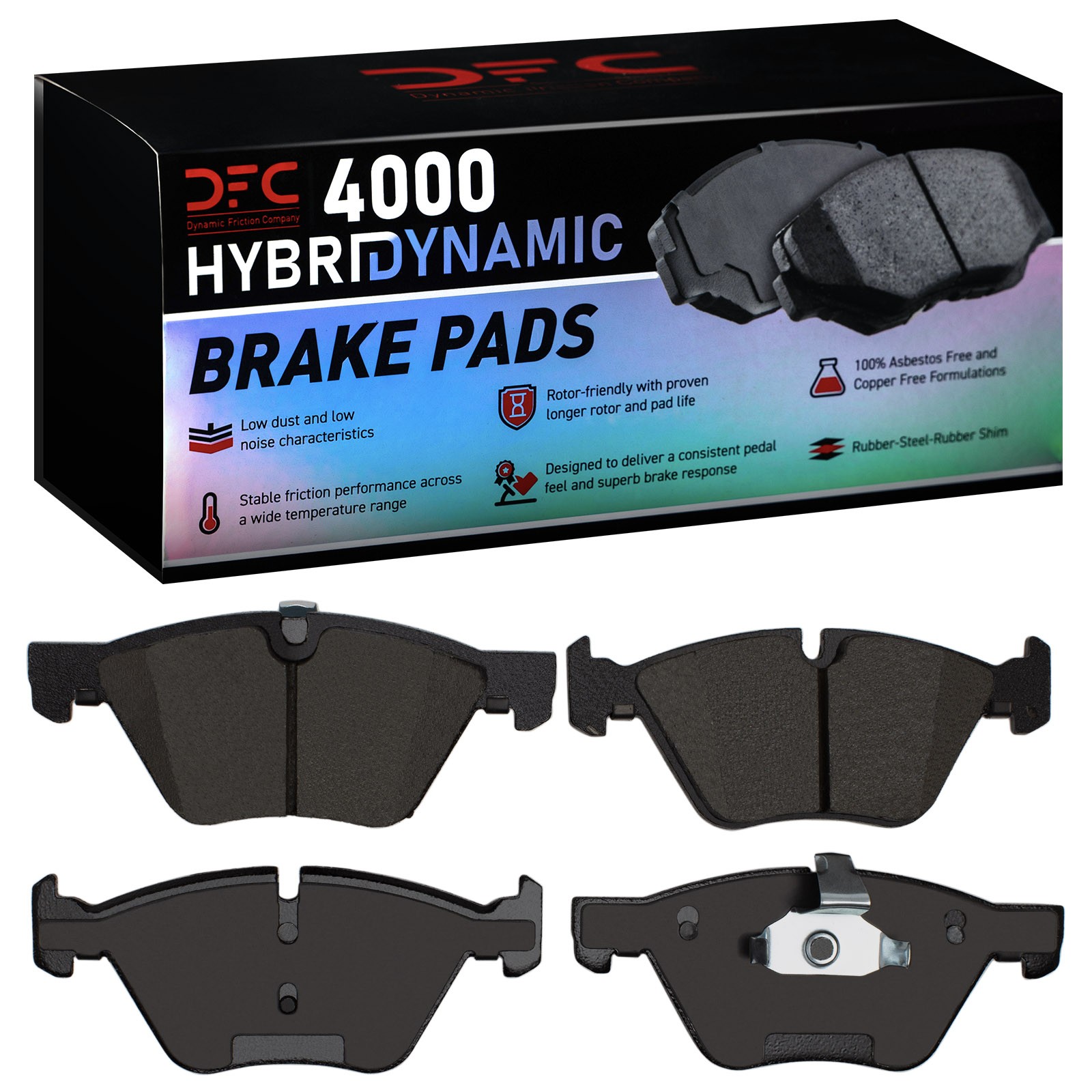 DYN 4000-1061-00 DFC 4000 HybriDynamic Brake Pads - Image 2