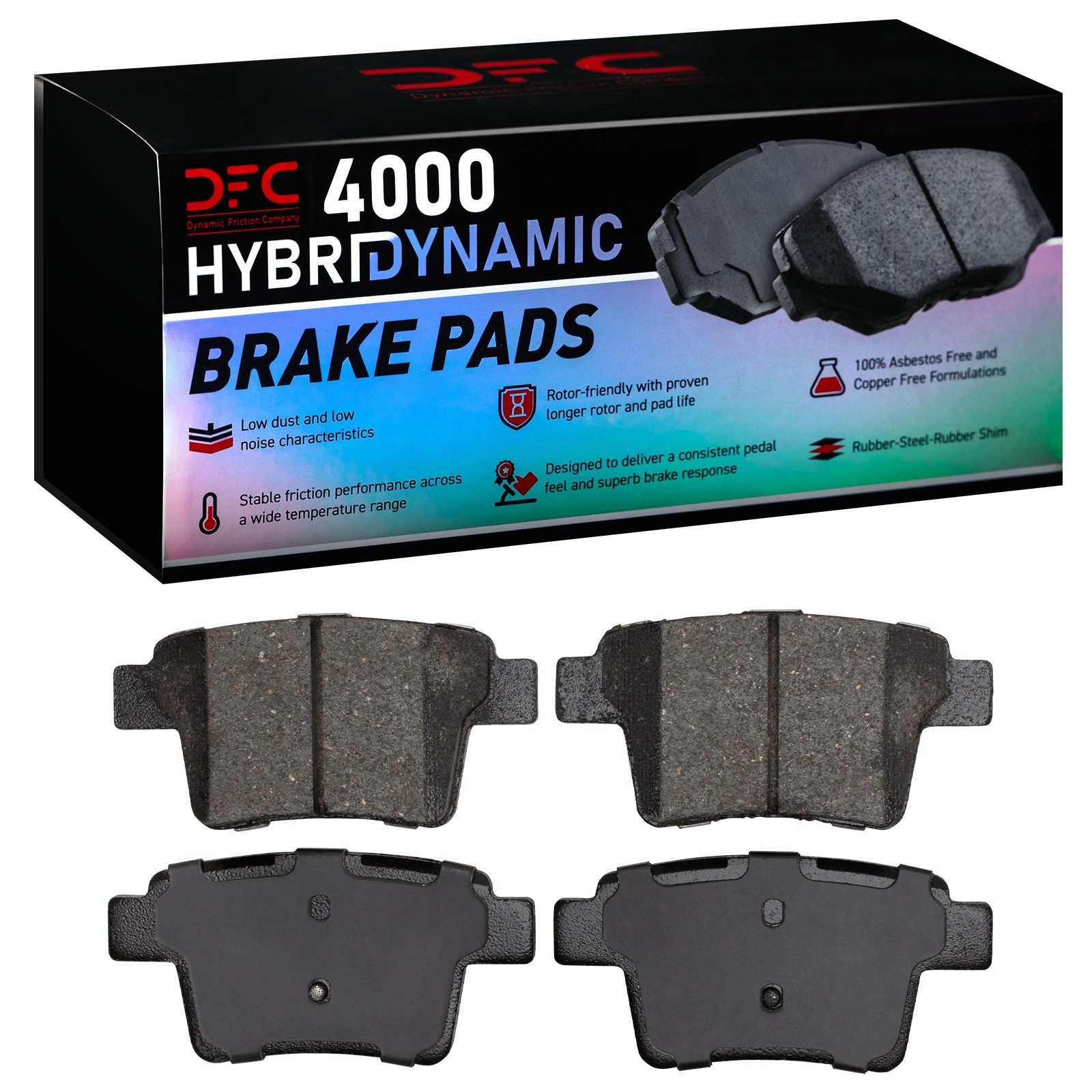 DYN 4000-1071-00 DFC 4000 HybriDynamic Brake Pads - Image 2