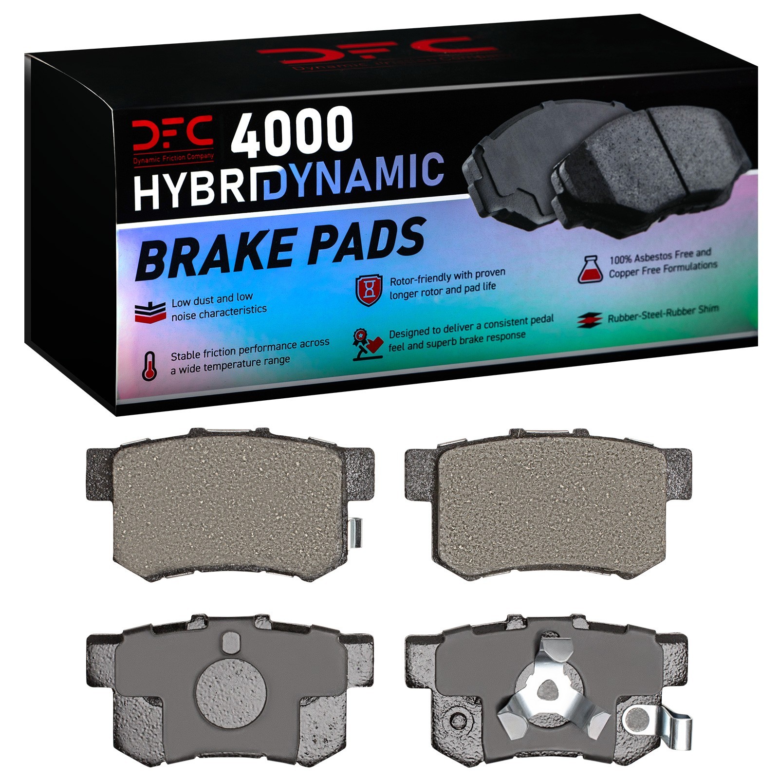 DYN 4000-1086-00 DFC 4000 HybriDynamic Brake Pads - Image 2