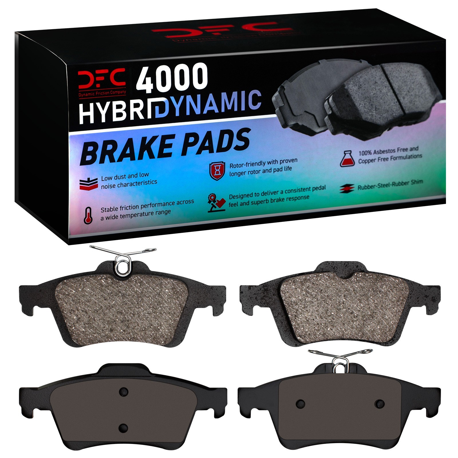 DYN 4000-1095-00 DFC 4000 HybriDynamic Brake Pads - Image 2