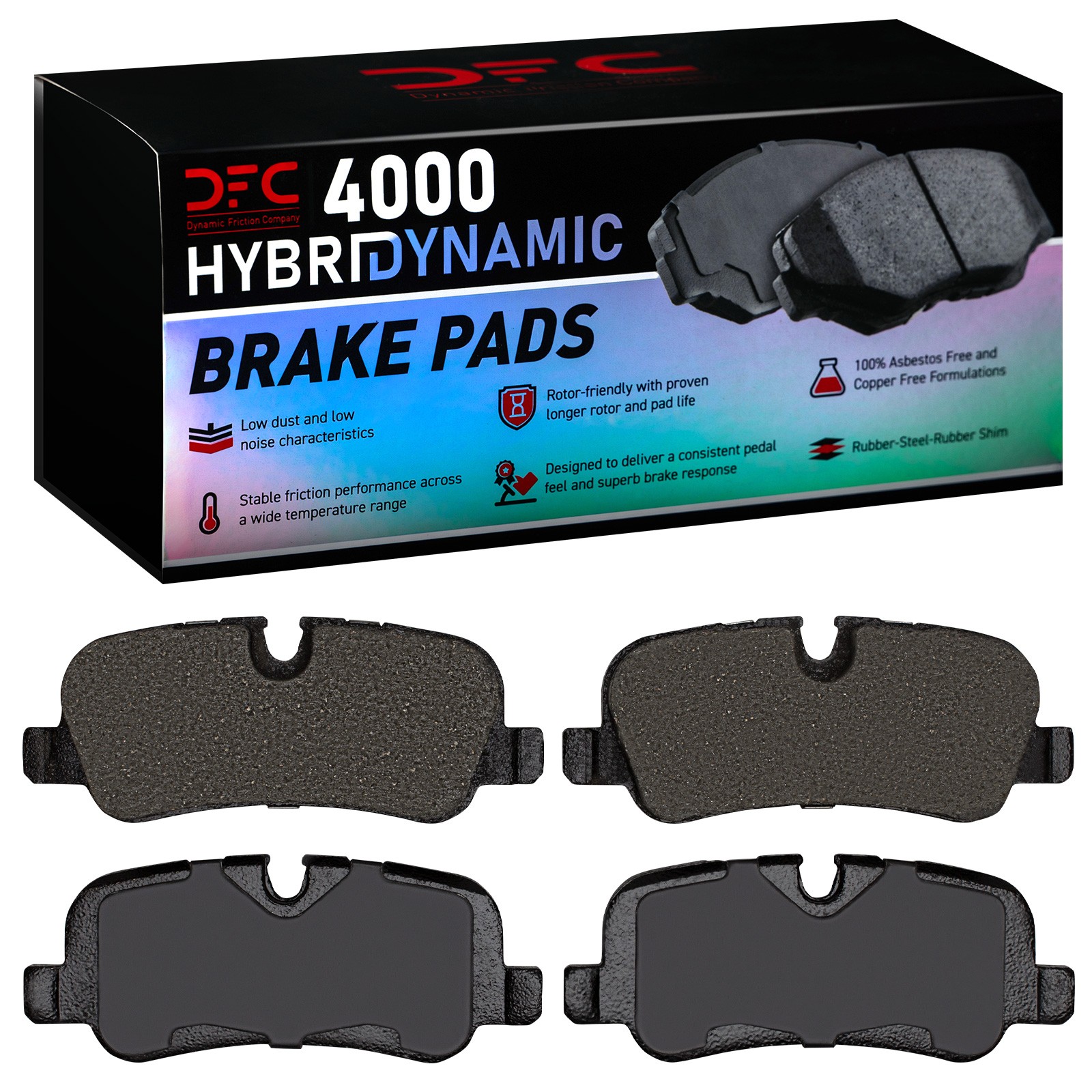 DYN 4000-1099-00 DFC 4000 HybriDynamic Brake Pads - Image 2