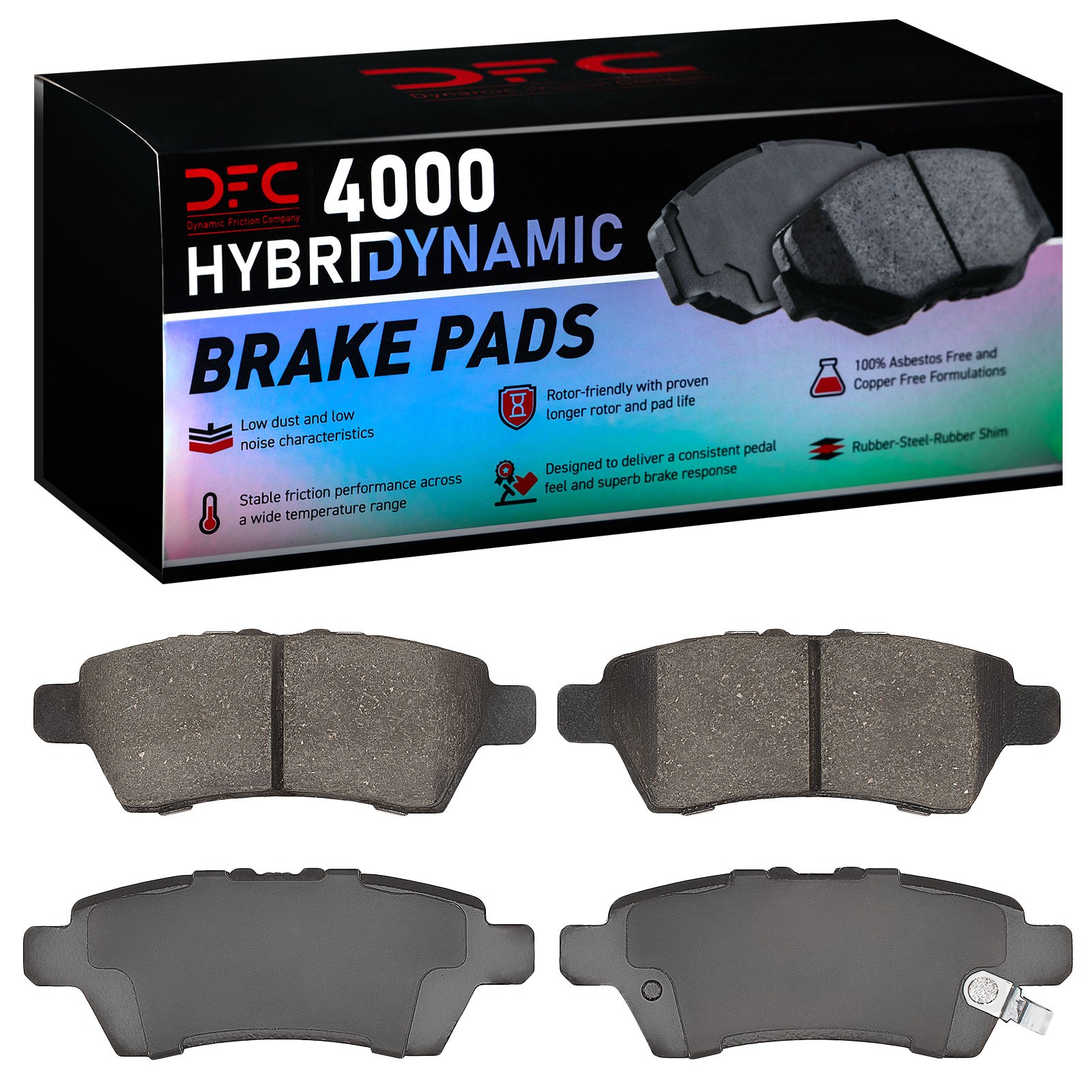 DYN 4000-1101-00 DFC 4000 HybriDynamic Brake Pads - Image 2