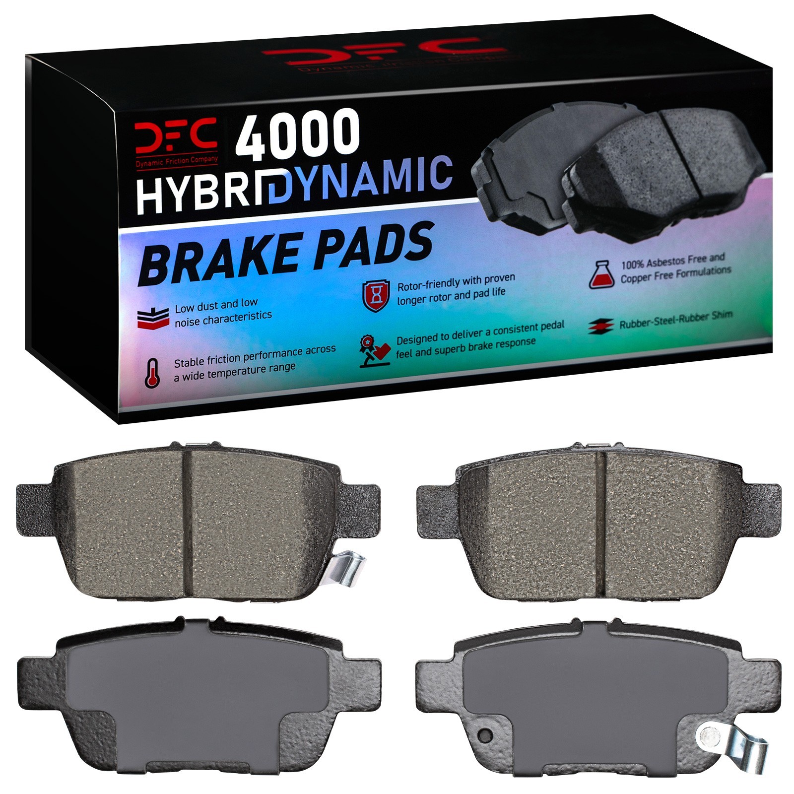 DYN 4000-1103-00 DFC 4000 HybriDynamic Brake Pads - Image 2