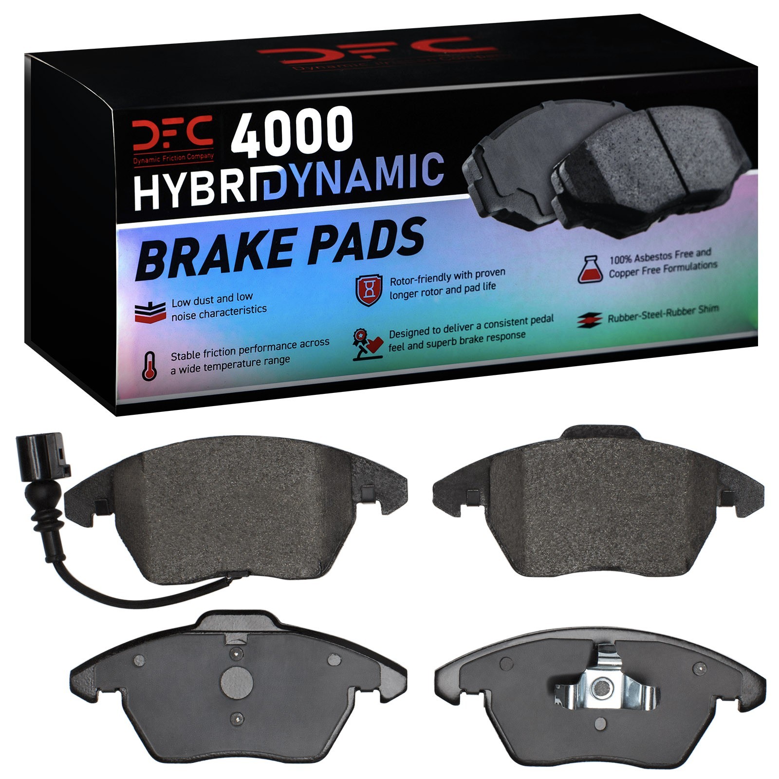 DYN 4000-1107-00 DFC 4000 HybriDynamic Brake Pads - Image 2