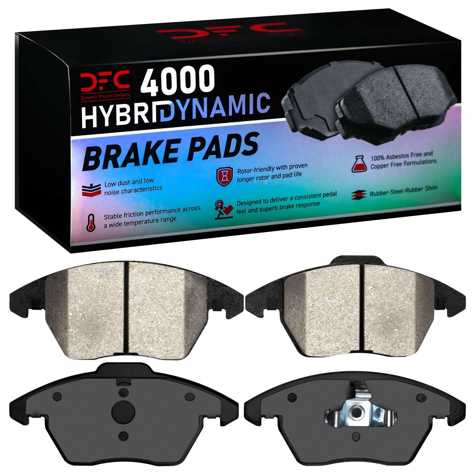 DYN 4000-1107-20 DFC 4000 HybriDynamic Brake Pads - Image 2