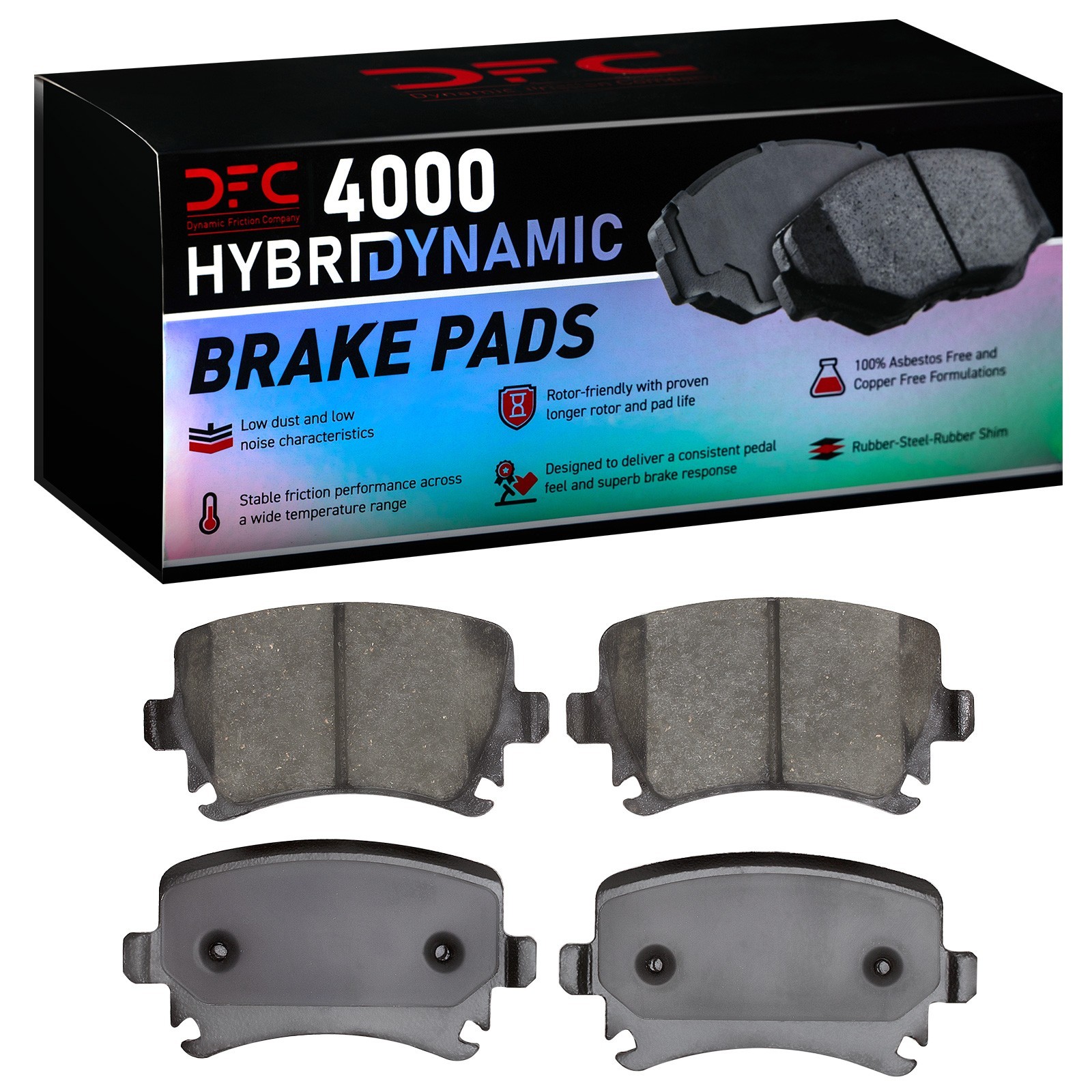 DYN 4000-1108-00 DFC 4000 HybriDynamic Brake Pads - Image 2
