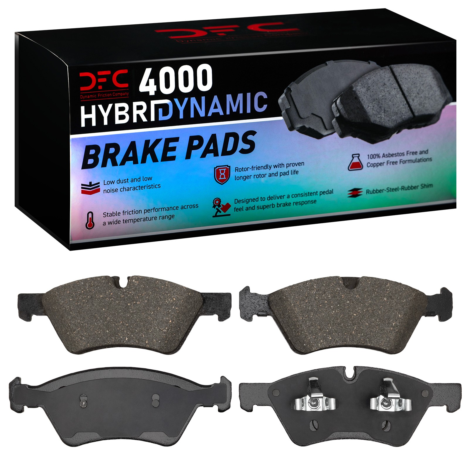DYN 4000-1123-00 DFC 4000 HybriDynamic Brake Pads - Image 2