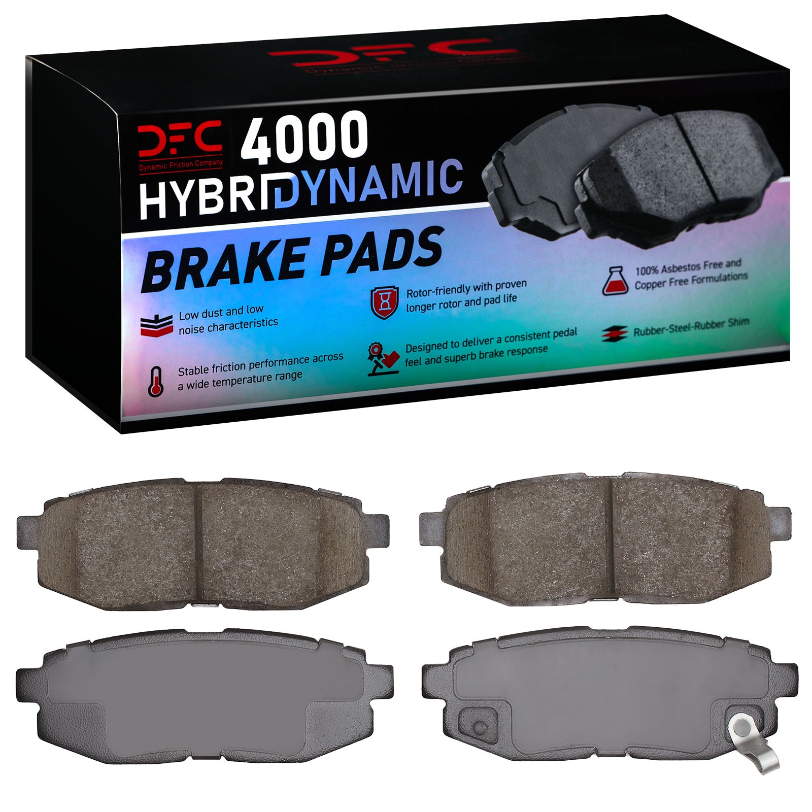 DYN 4000-1124-00 DFC 4000 HybriDynamic Brake Pads - Image 2