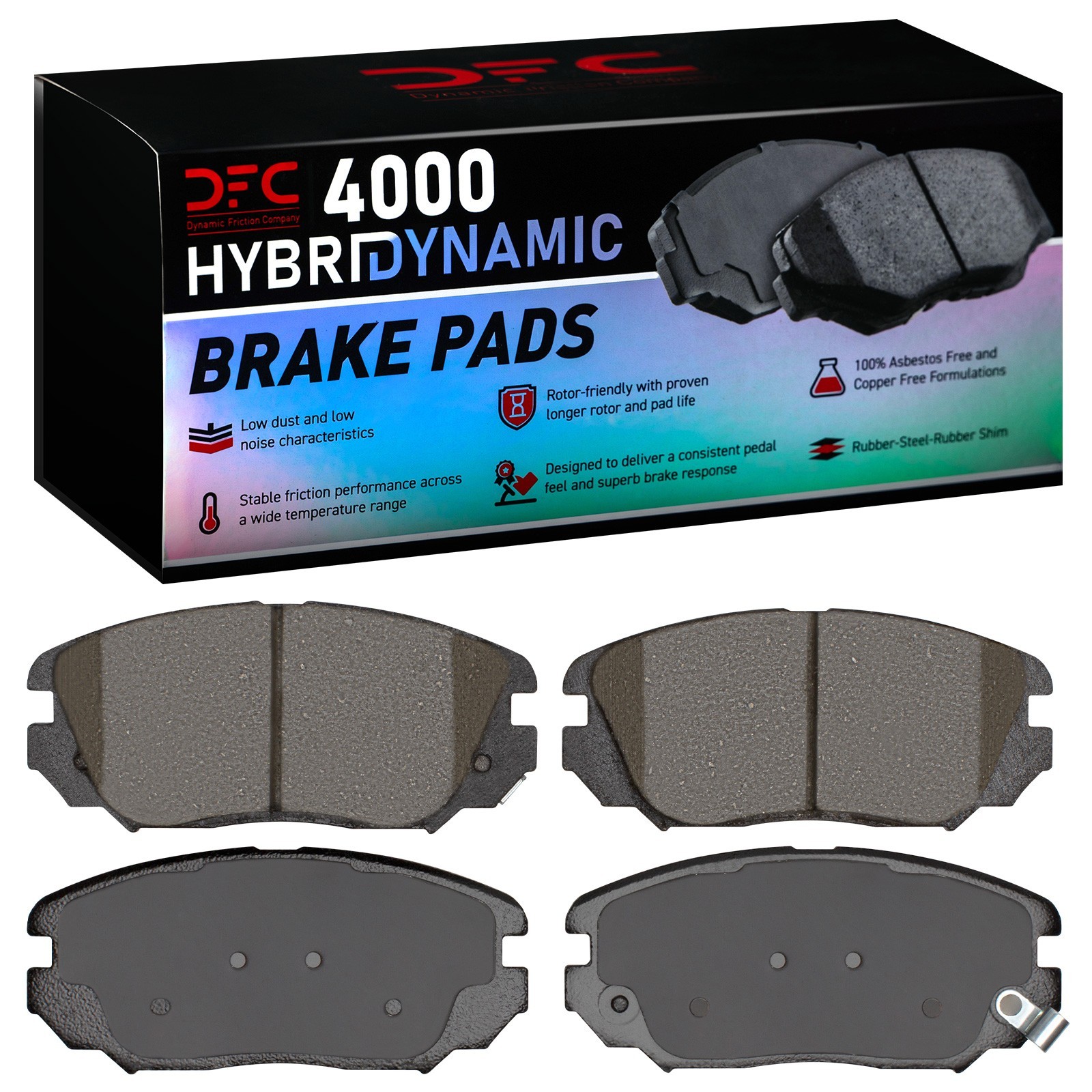 DYN 4000-1125-00 DFC 4000 HybriDynamic Brake Pads - Image 2